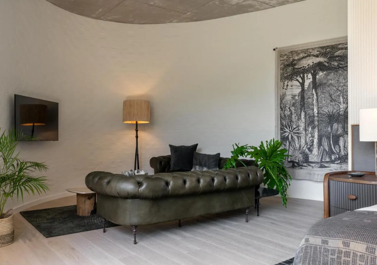 Living room in Future Found Sanctuary, Luxury Boutique Hotel by NEWMARK