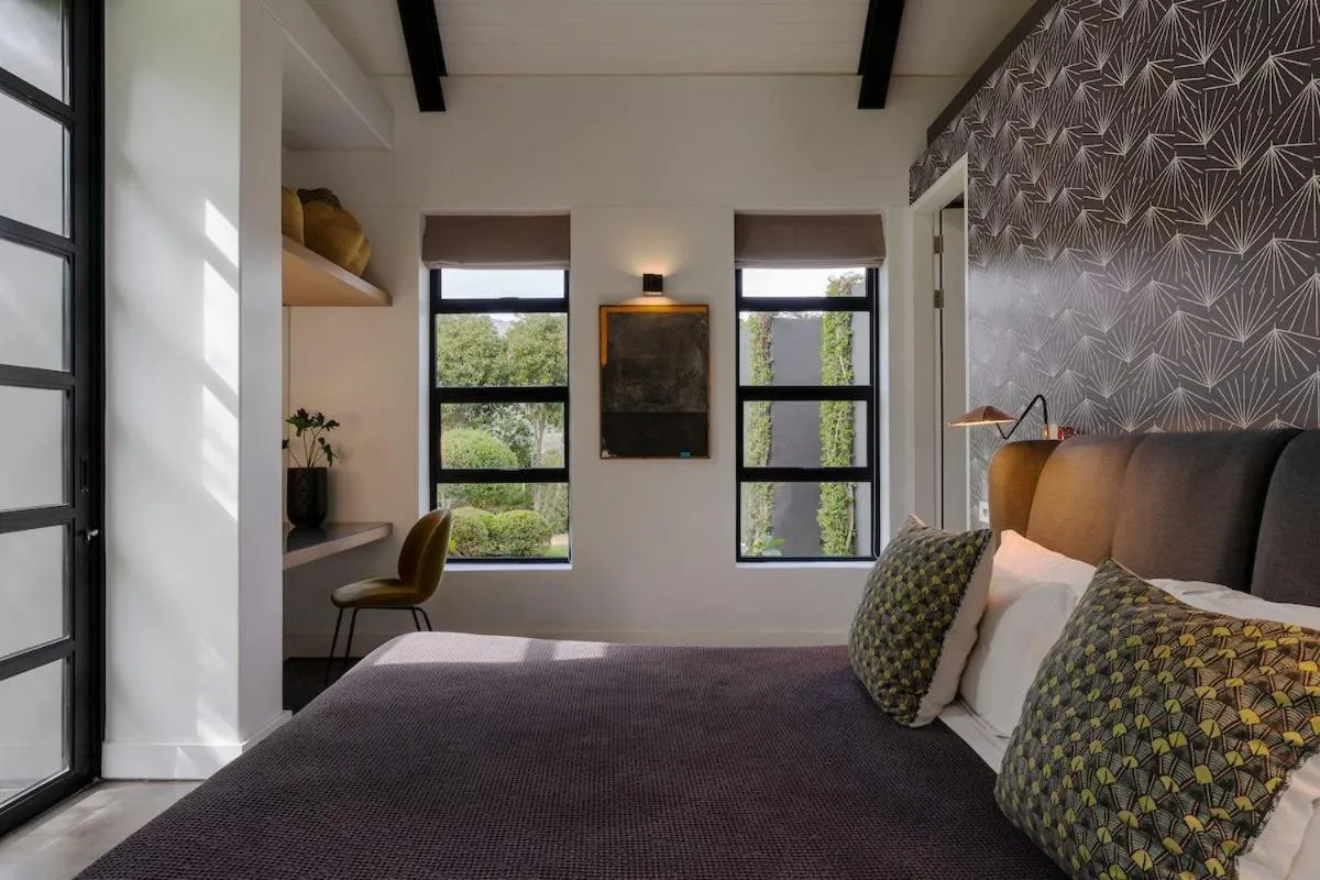 Bedroom, Bed in Future Found Sanctuary, Luxury Boutique Hotel by NEWMARK