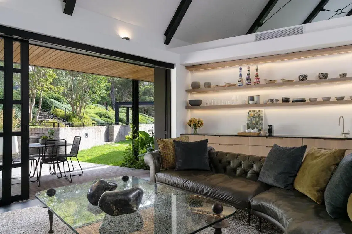 Living room in Future Found Sanctuary, Luxury Boutique Hotel by NEWMARK Living room in Future Found Sanctuary, Luxury Boutique Hotel by NEWMARK