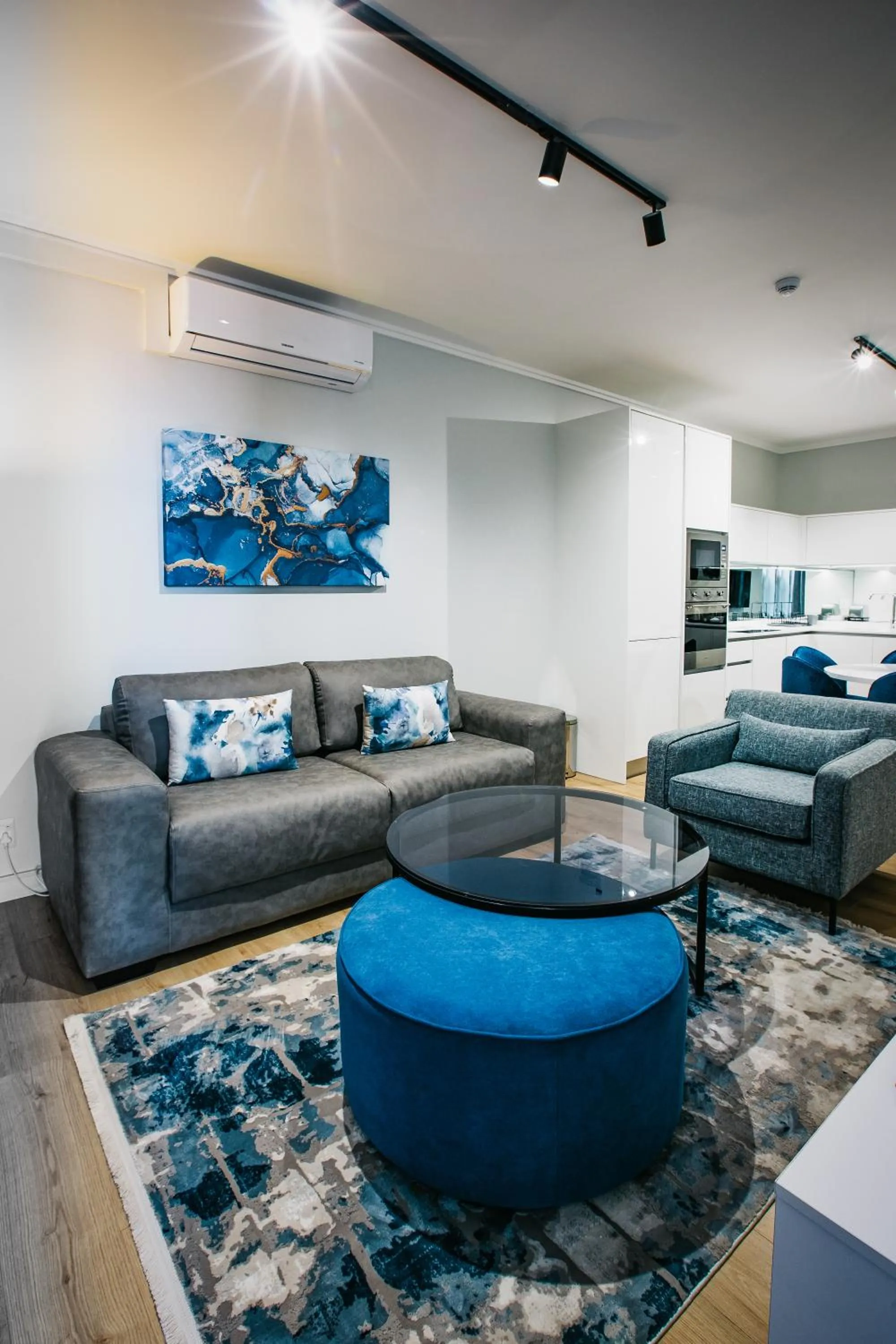 Living room in Ellipse Waterfall Executive Apartments