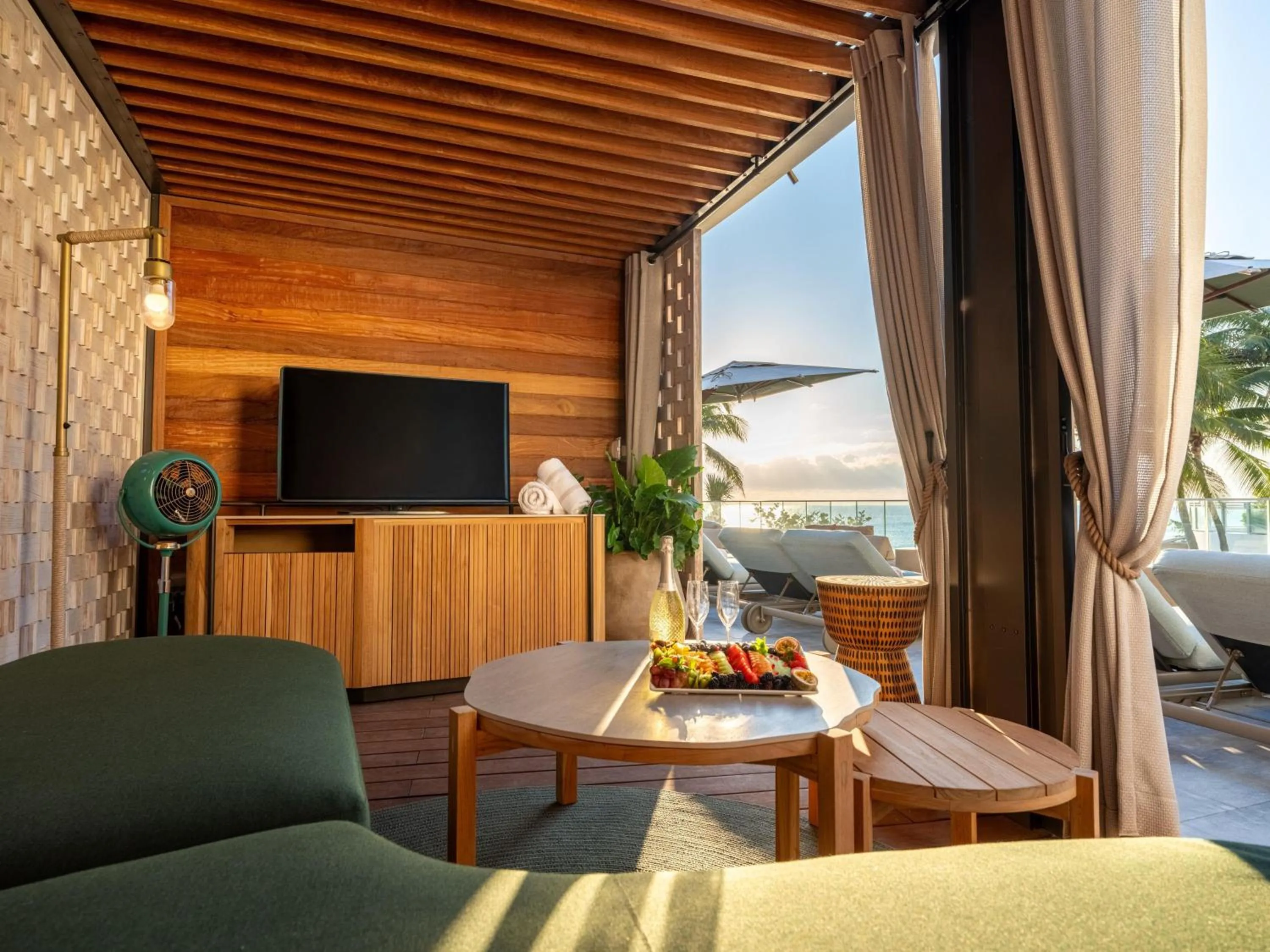 Patio in The Diplomat Beach Resort Hollywood, Curio Collection by Hilton