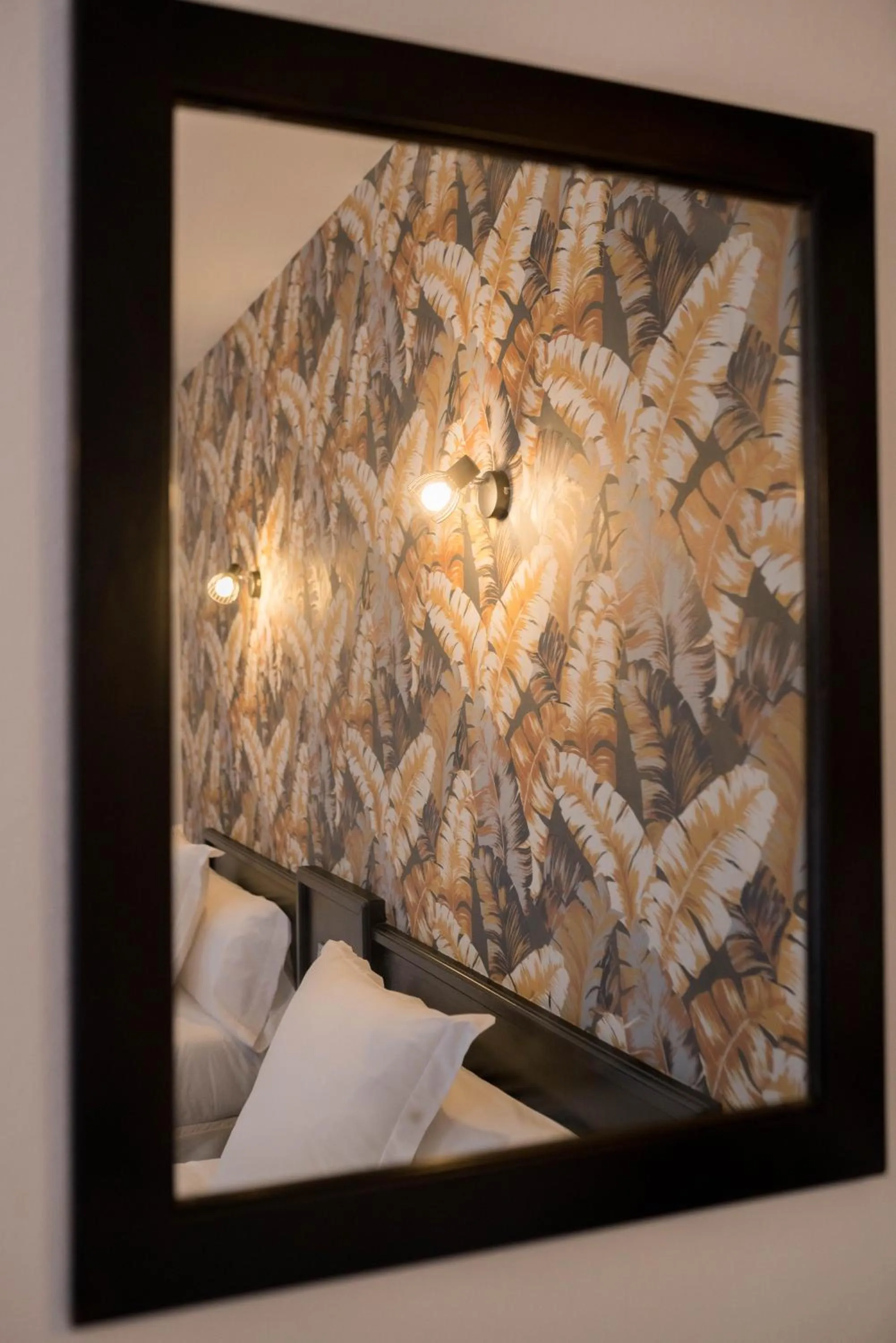 Decorative detail, Bed in Hotel Ventus