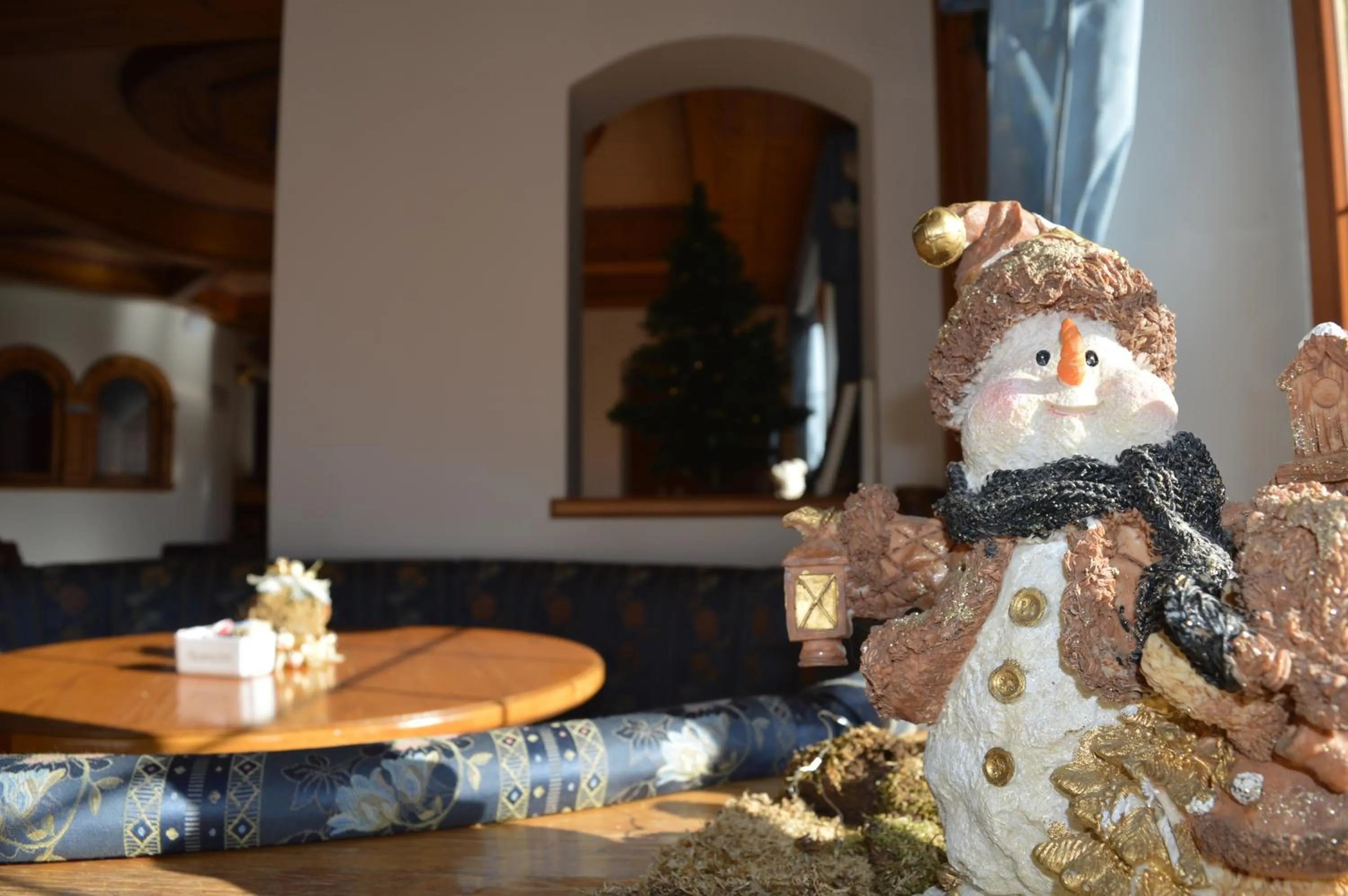 Decorative detail in Hotel Villa Aurora