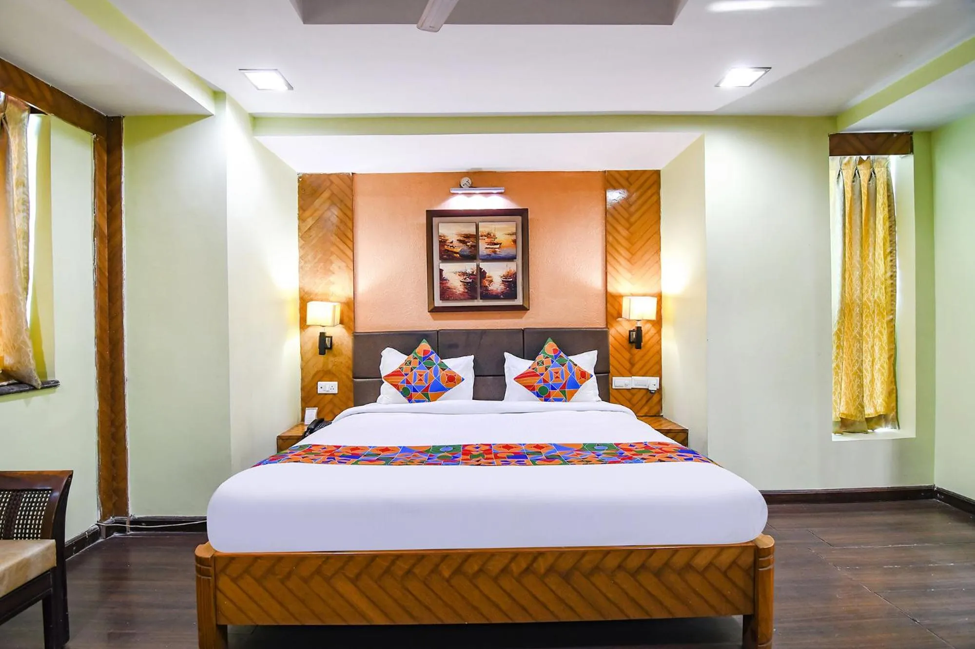 Bed in Via Raj Residency II