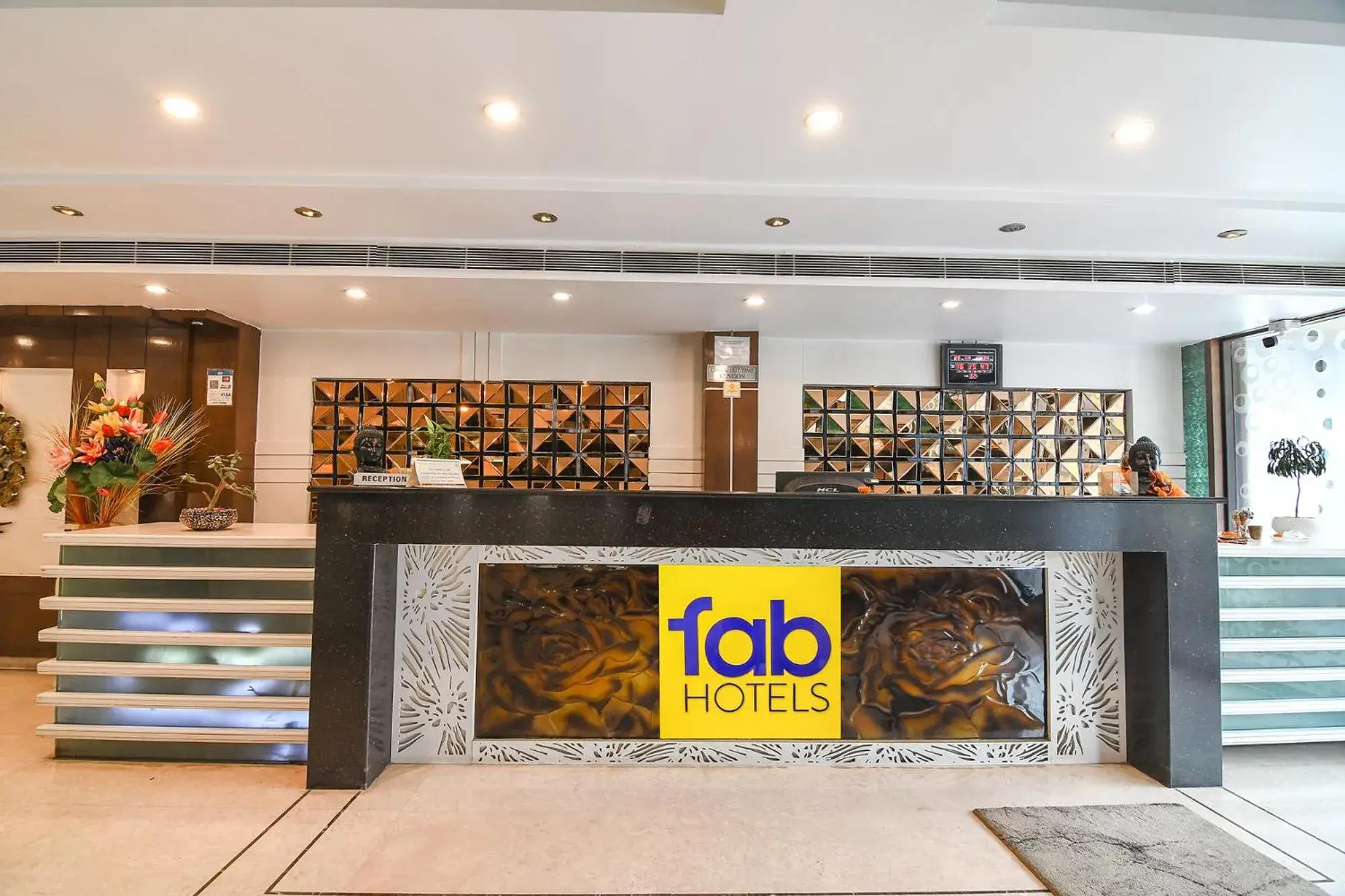 Lobby or reception in FabHotel Raj Residency II Lobby or reception in FabHotel Raj Residency II