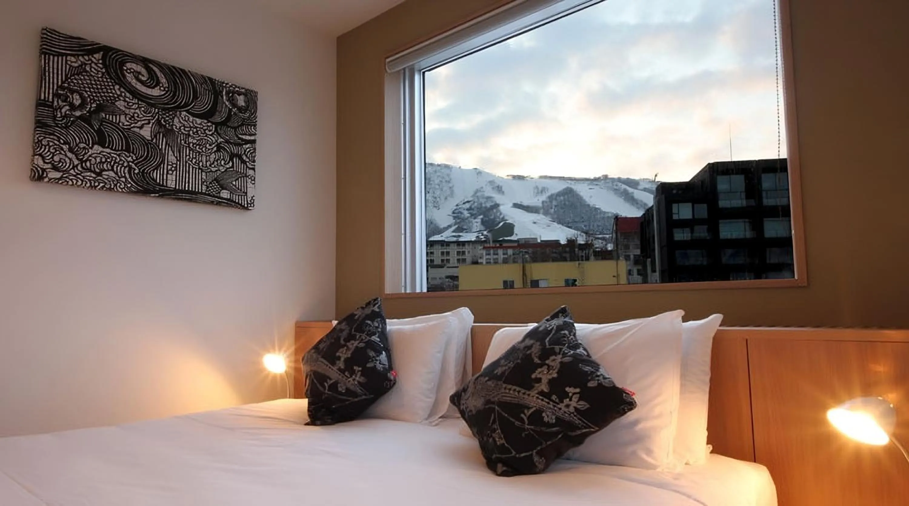 Bed in Snow Crystal