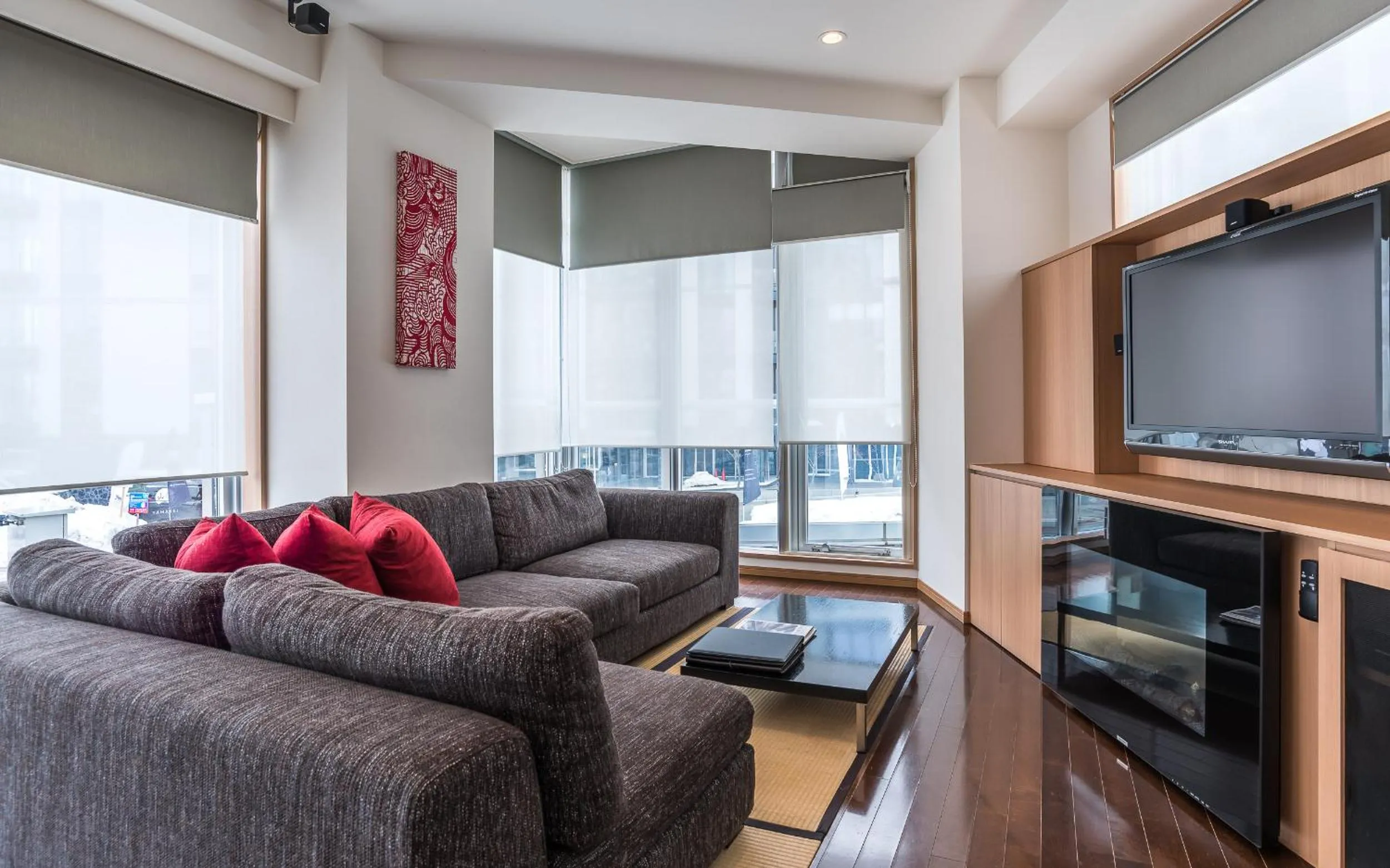 Living room in Snow Crystal