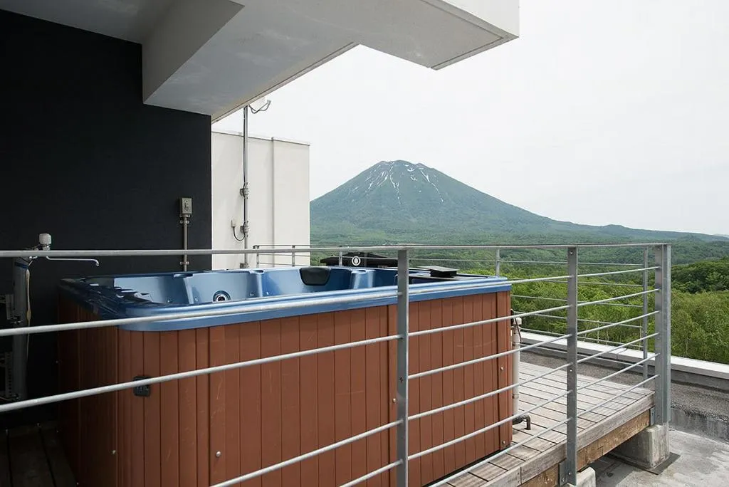 Hot Tub in Snow Crystal