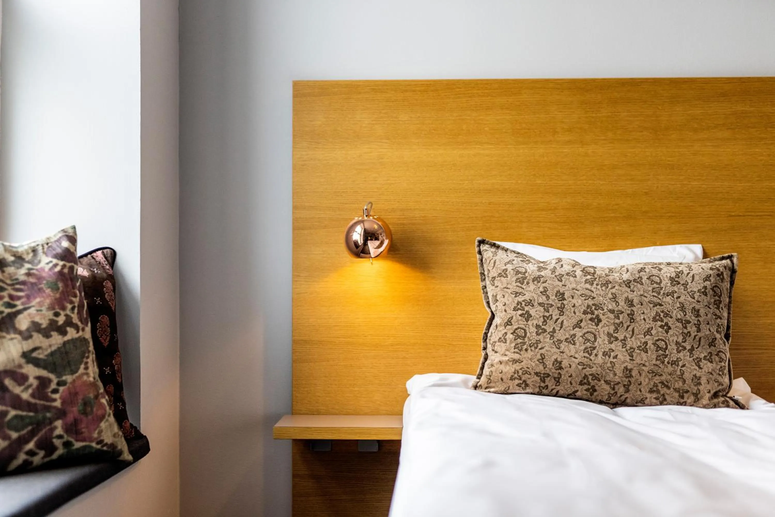 Bed in Aalborg Airport Hotel