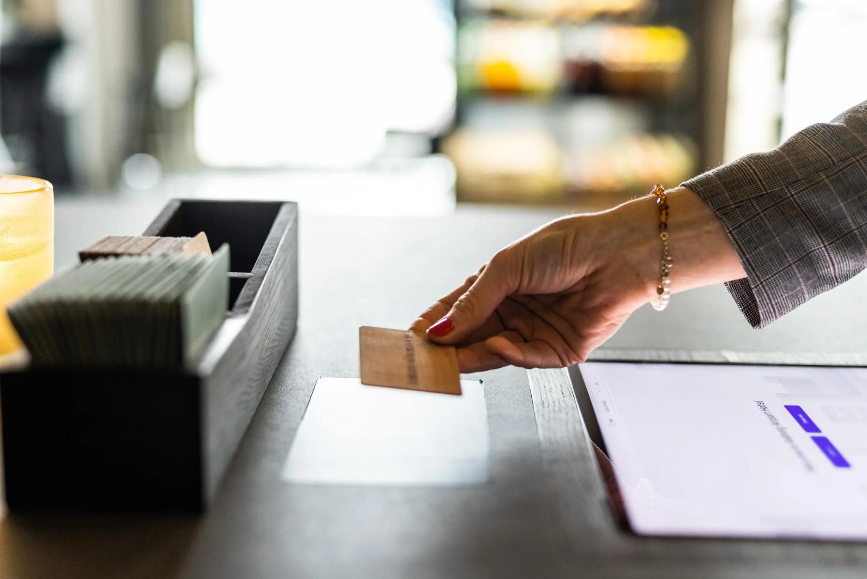Lobby or reception in Aalborg Airport Hotel