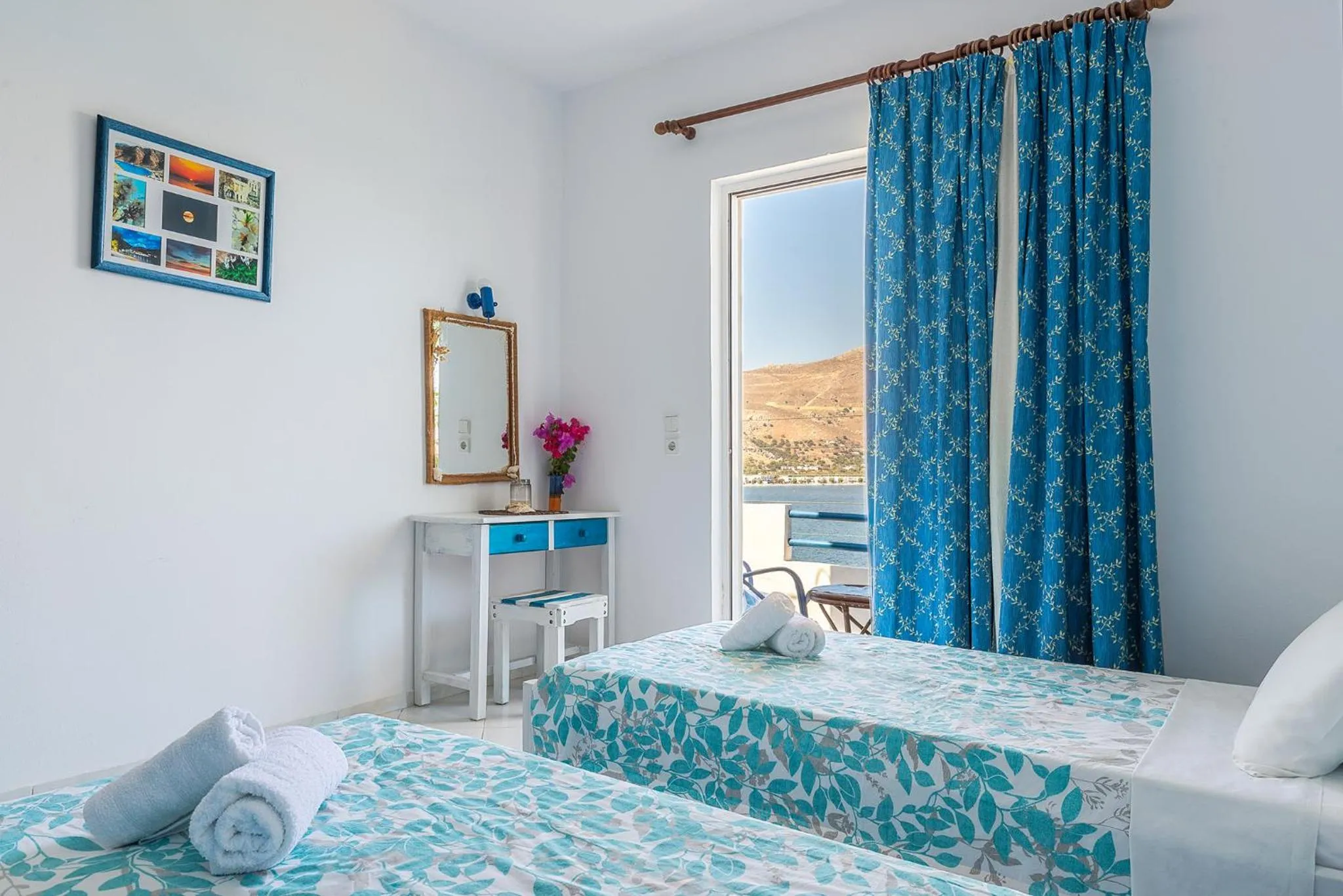 Bed in Antoniadi Rooms
