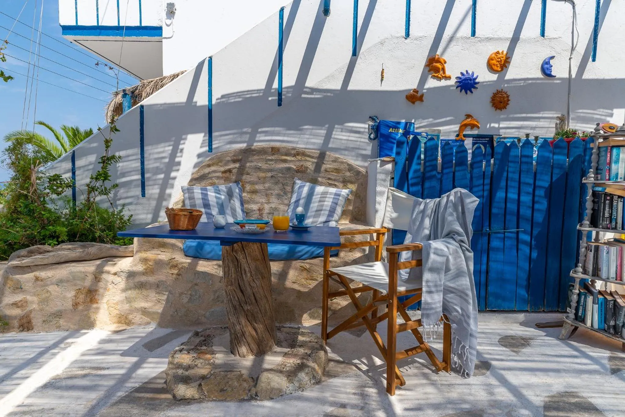 Patio in Antoniadi Rooms