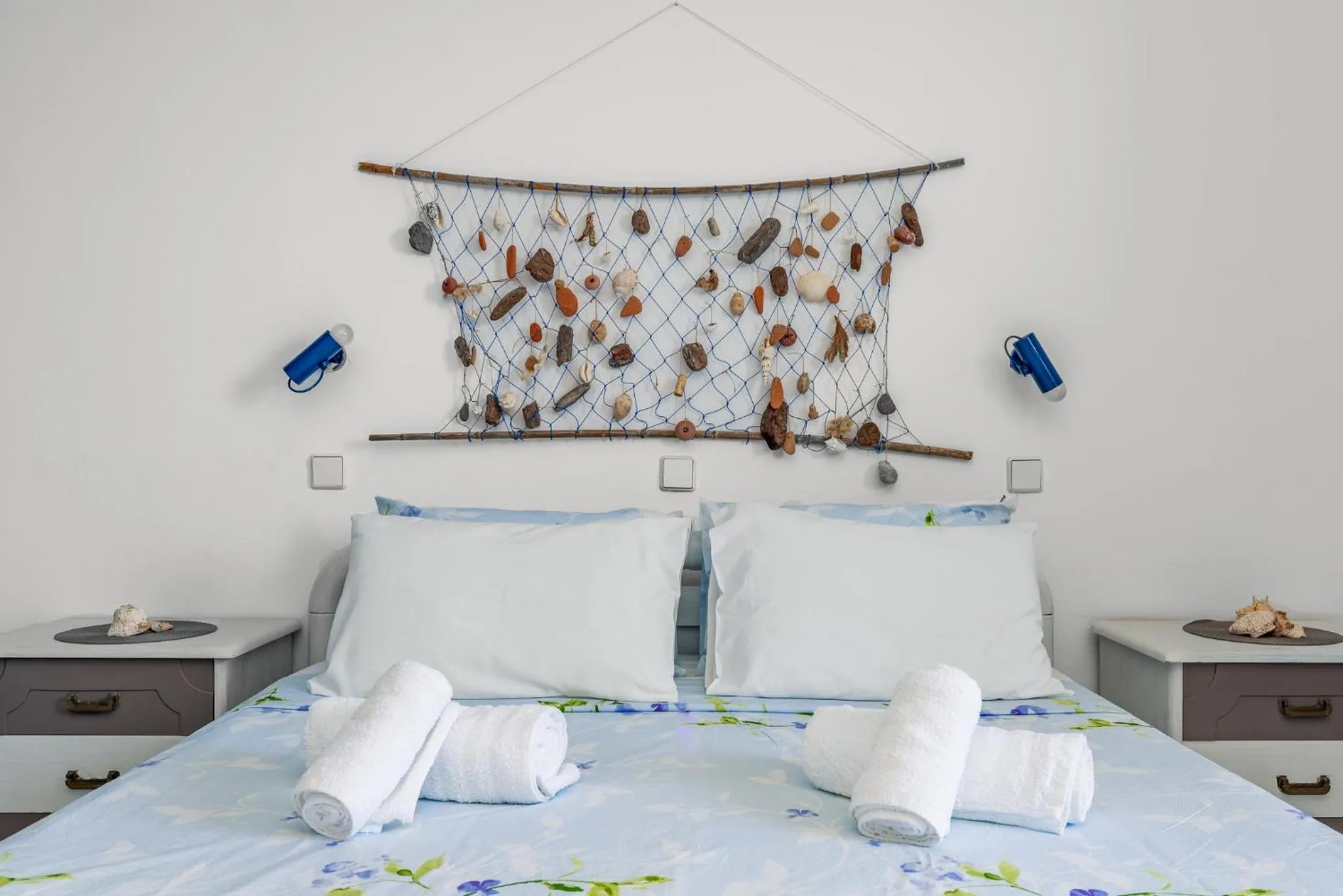 Bed in Antoniadi Rooms