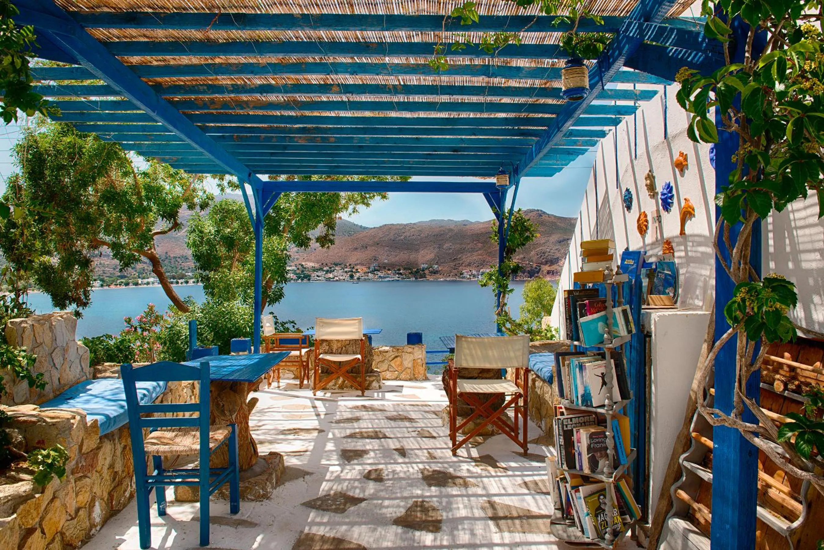 Patio in Antoniadi Rooms