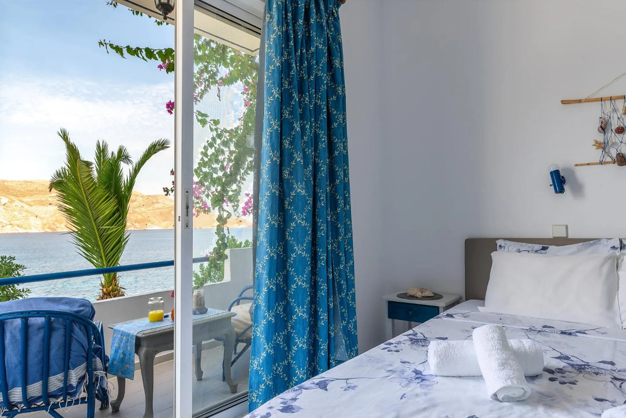 Bed in Antoniadi Rooms