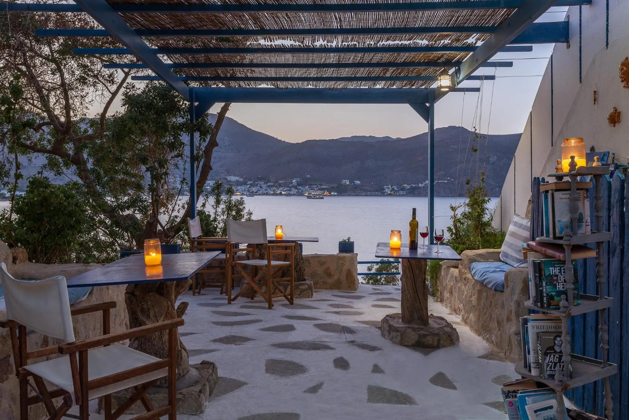 Patio in Antoniadi Rooms