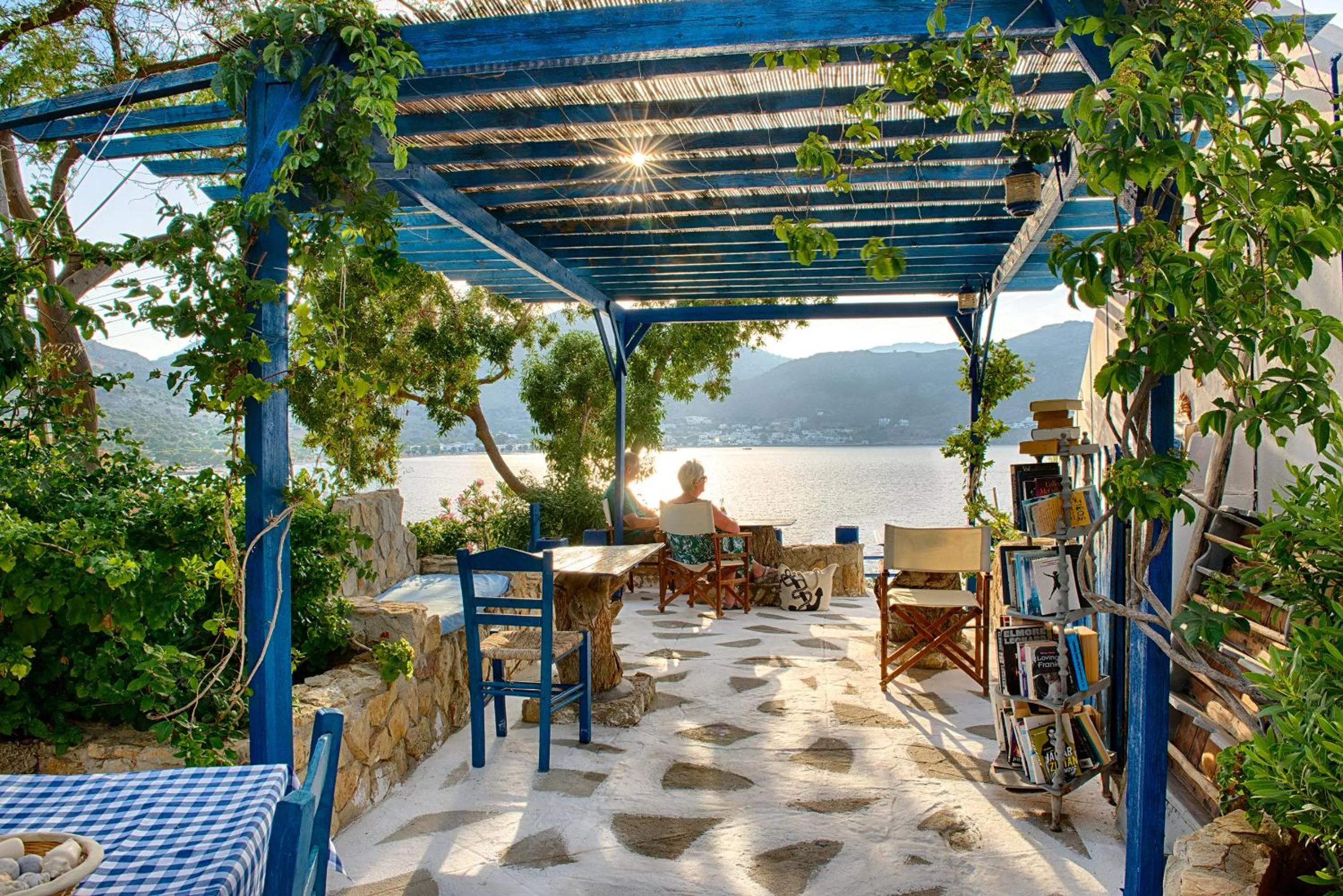Patio in Antoniadi Rooms