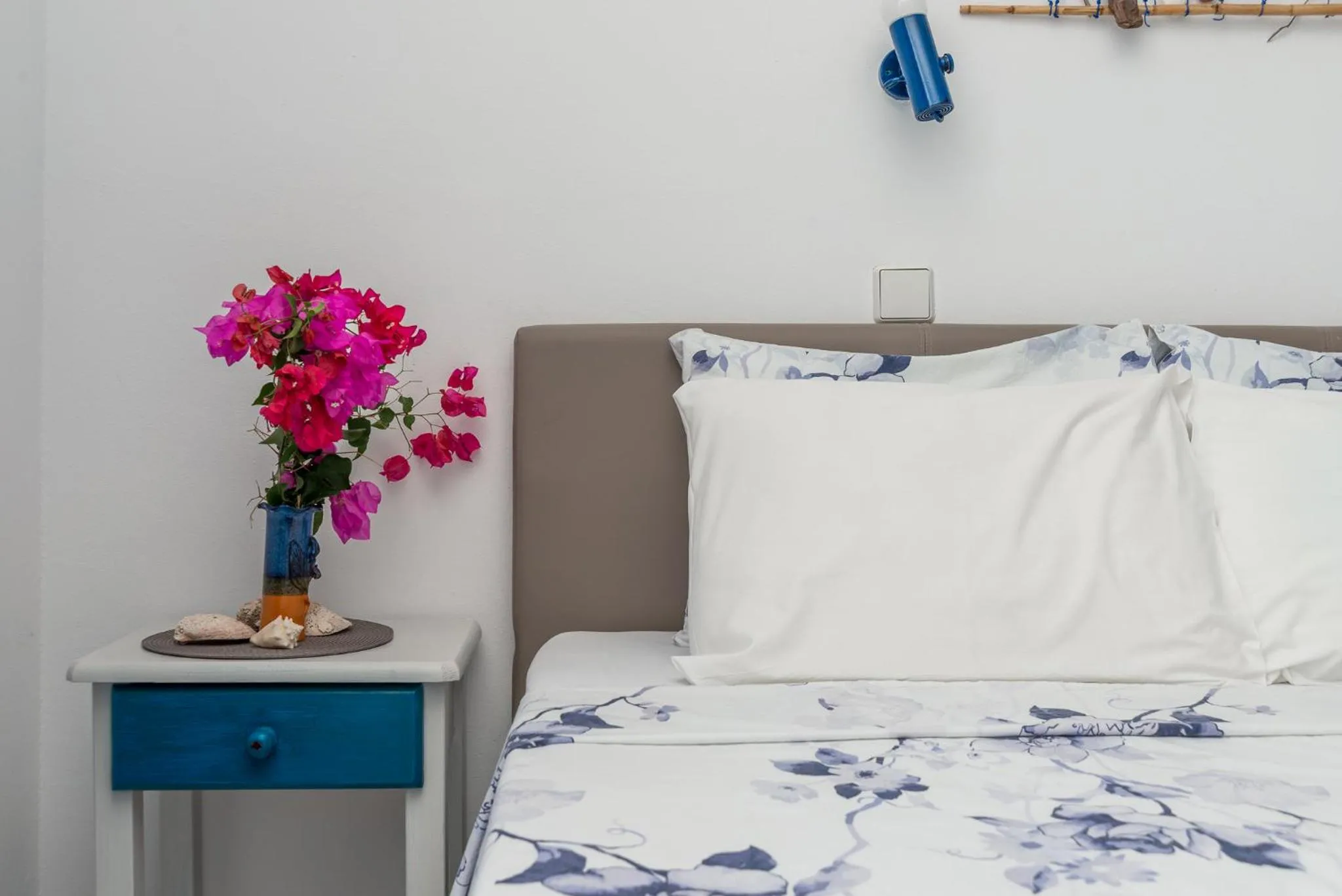Bed in Antoniadi Rooms