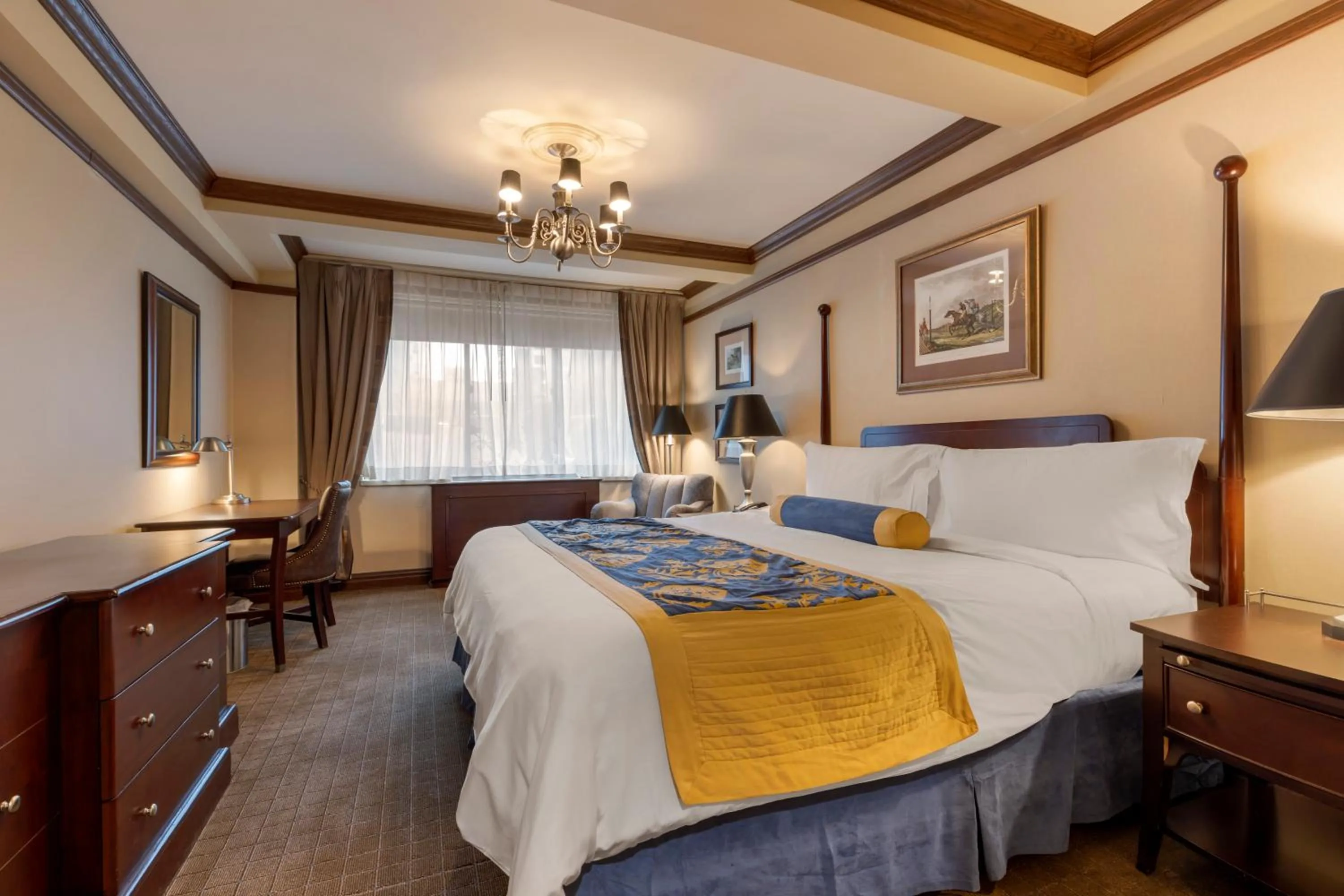 Bedroom in The Blakely by LuxUrban