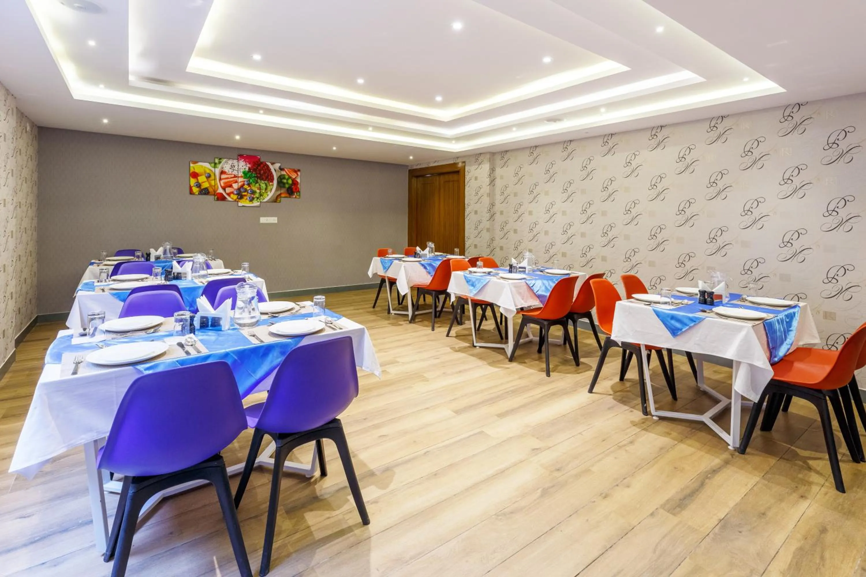 Dining area in Royal Ace Boutique Hotel