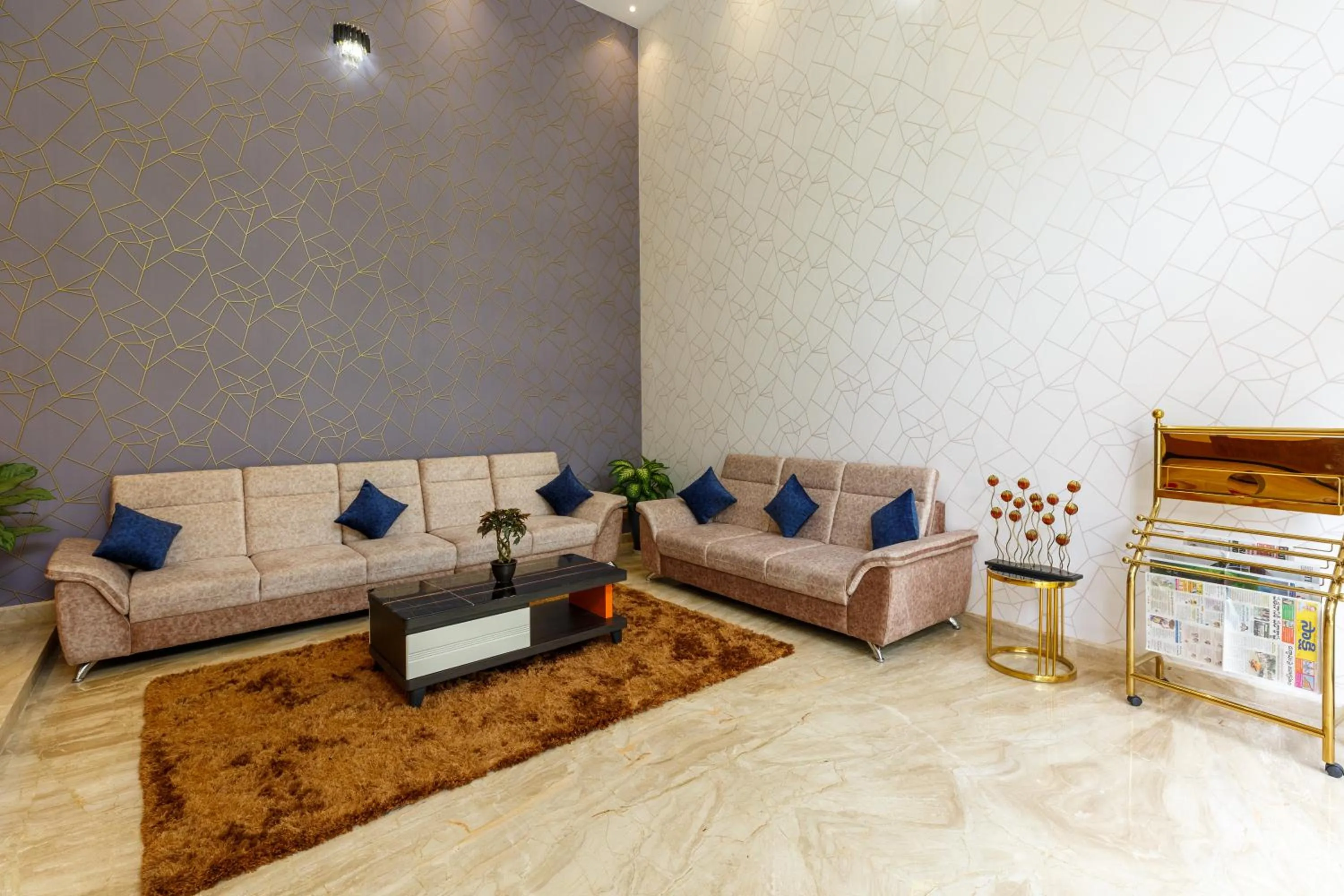 Lobby or reception in Royal Ace Boutique Hotel