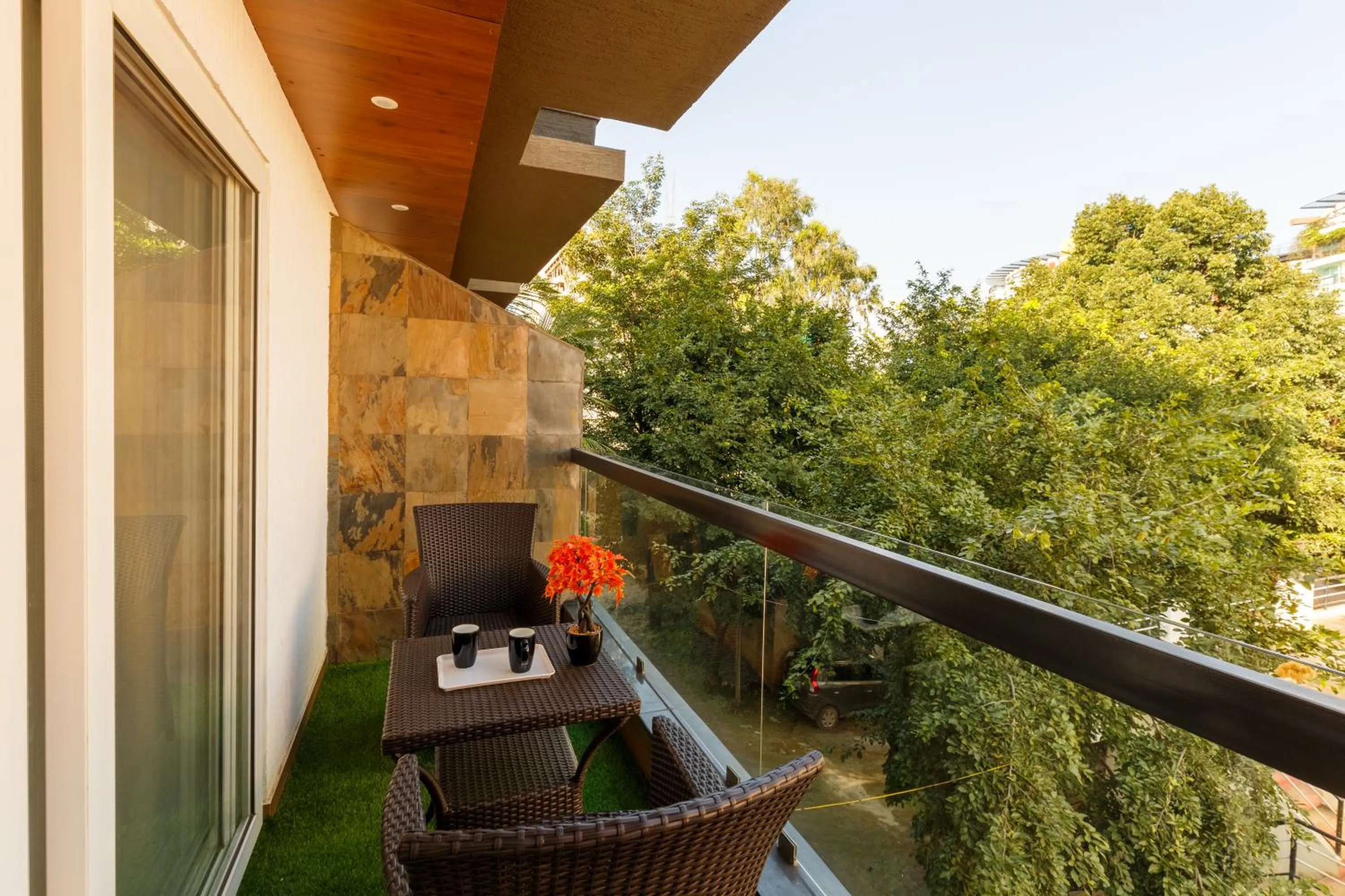 Balcony/Terrace in Royal Ace Boutique Hotel