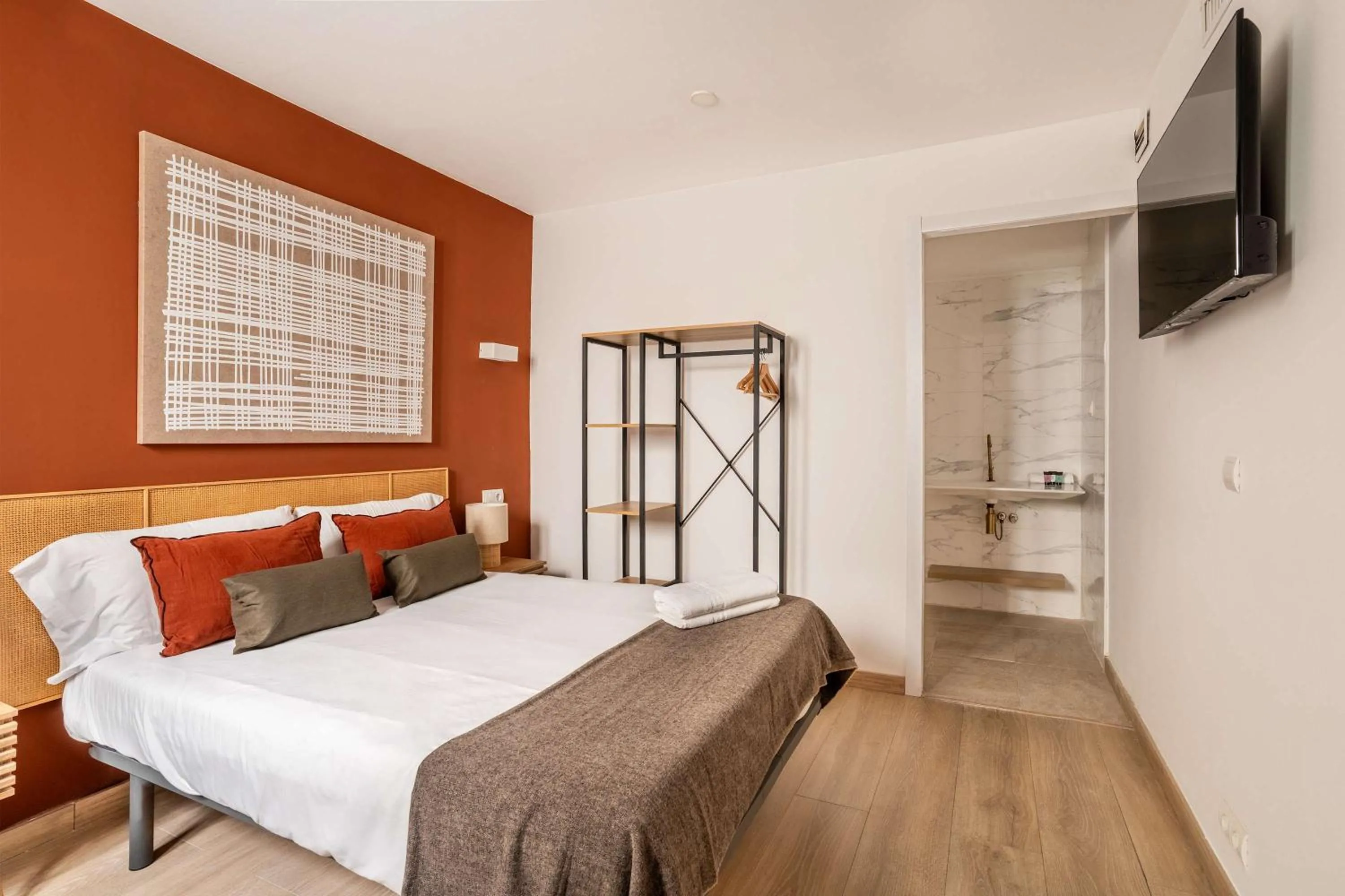 Bed in The Collection Barcelona - Paseo de Gracia 5BD and 3BTH for 10 with Terrace