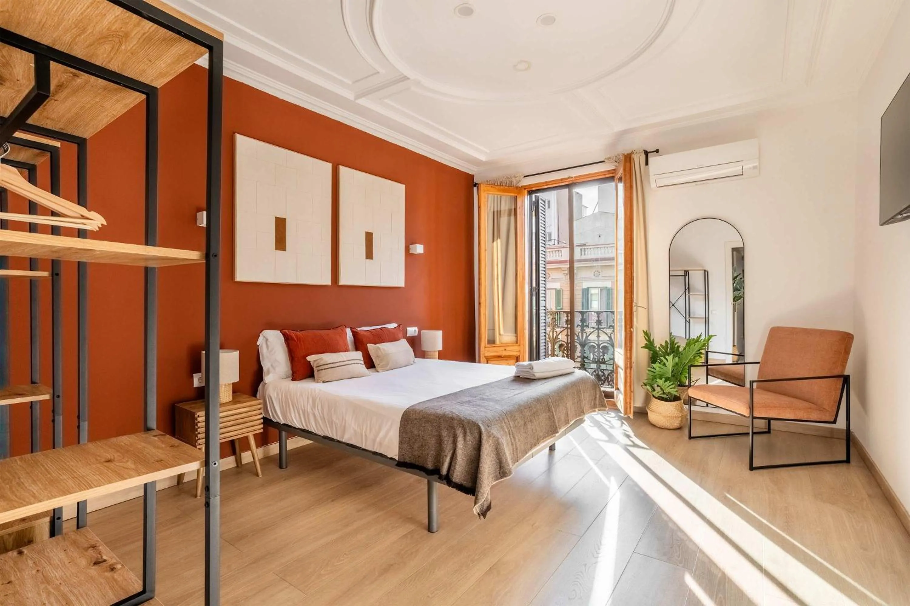 Bed in The Collection Barcelona - Paseo de Gracia 5BD and 3BTH for 10 with Terrace