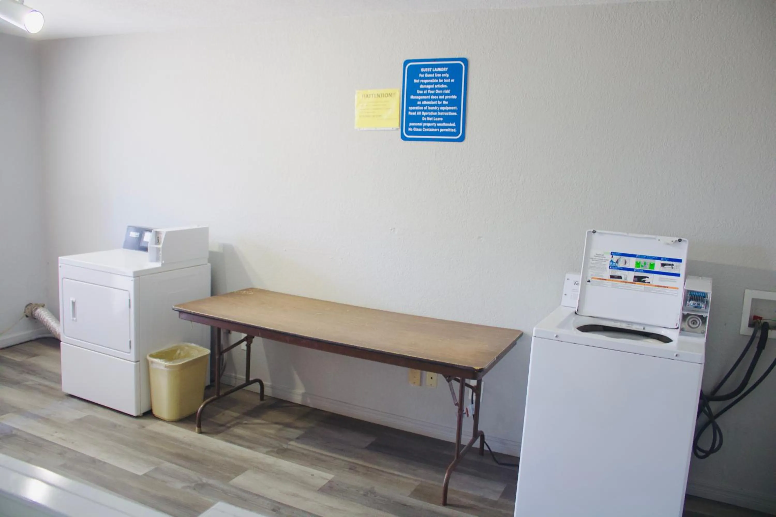 laundry in Meridian Inn Oklahoma City Airport