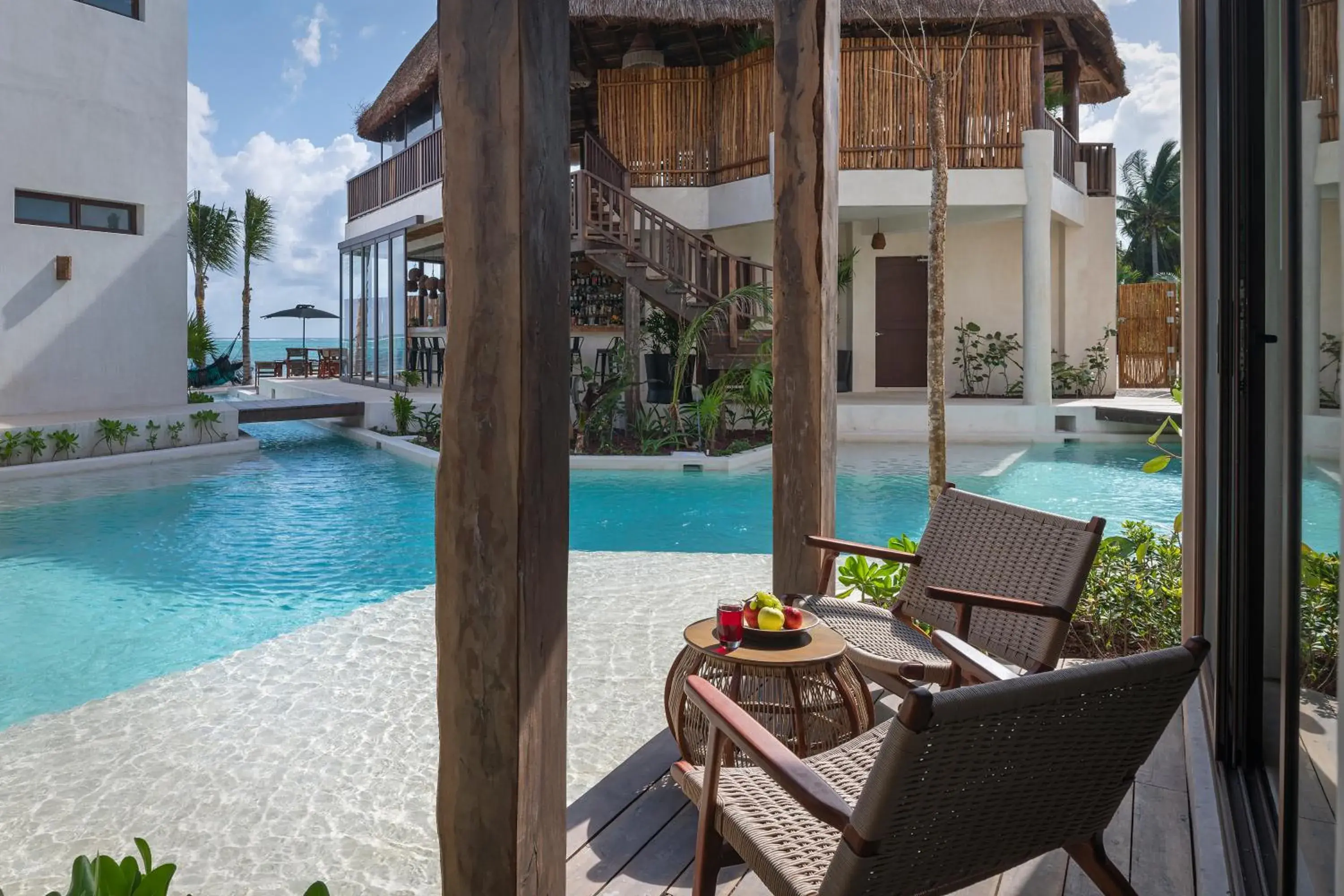 Deluxe Swim Out King in Nerea Tulum Deluxe Swim Out King in Nerea Tulum