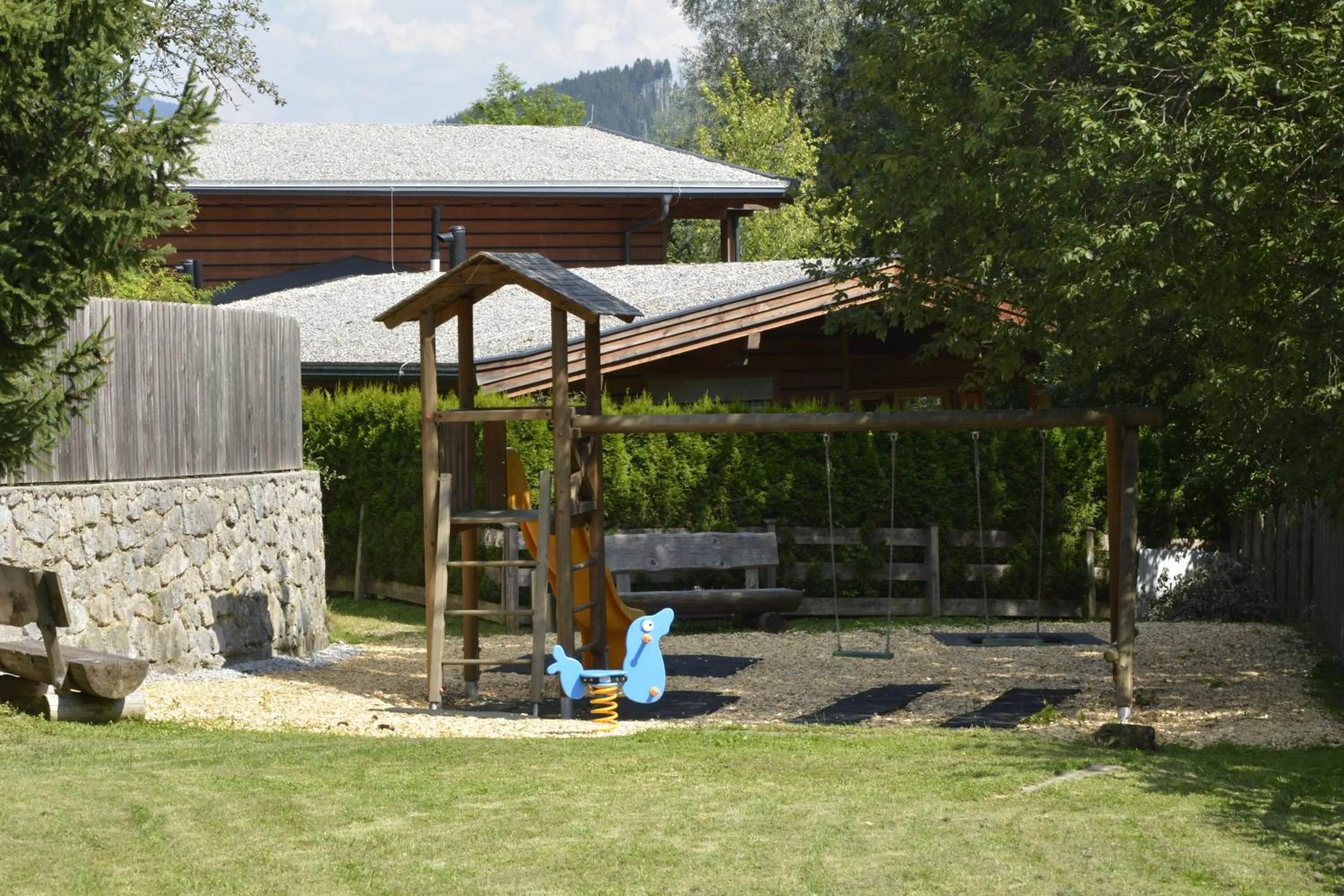 Children play ground in Resort Tirol am Wildenbach