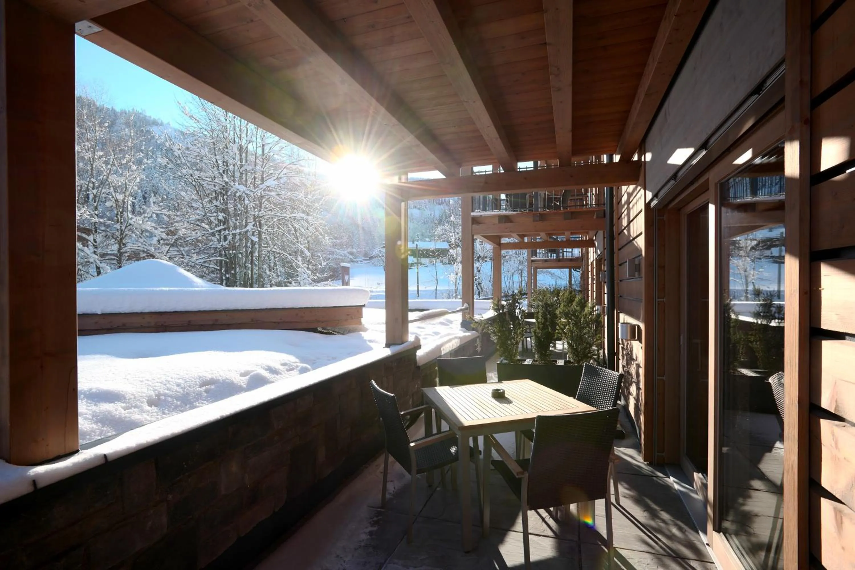 Patio in Resort Tirol am Wildenbach