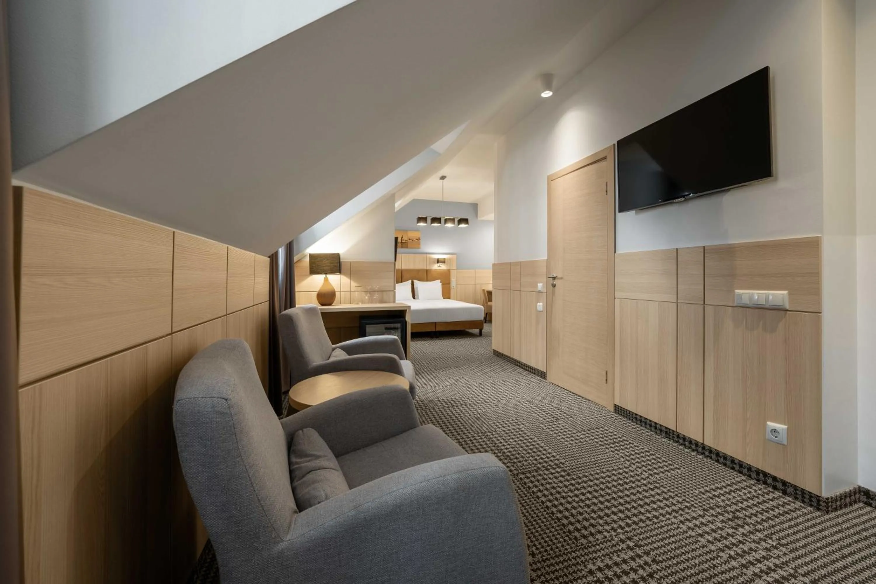 TV and multimedia in Wellton Centrum Hotel & SPA