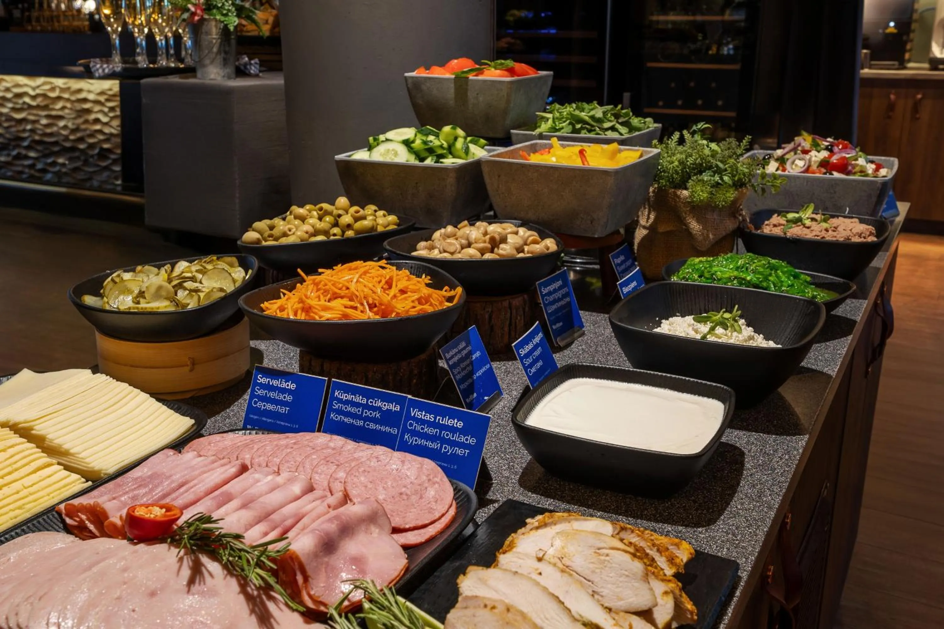 Buffet breakfast in Wellton Centrum Hotel & SPA