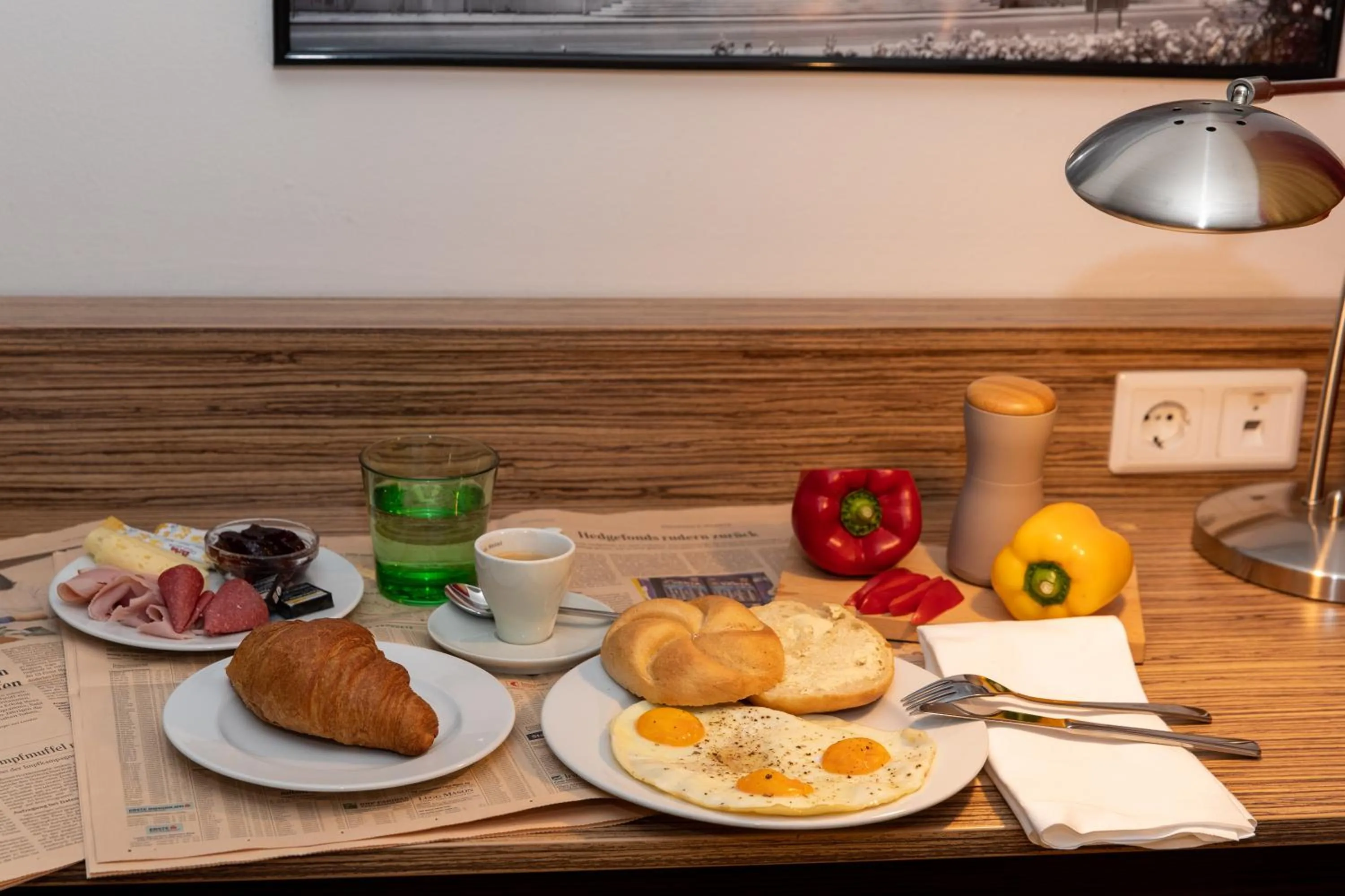 Breakfast in Senator Hotel Vienna