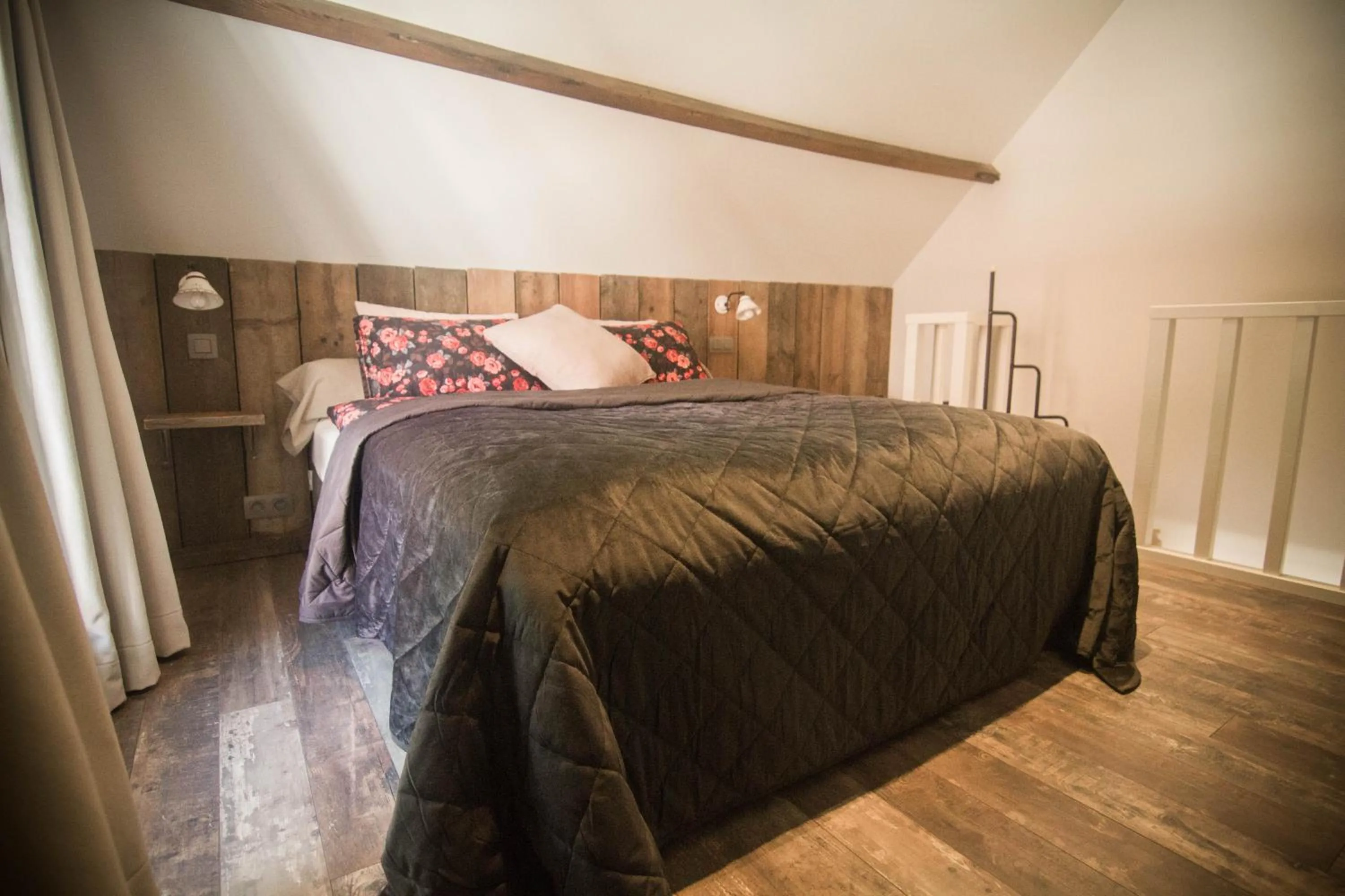 Bedroom, Bed in Gastenkamer Klein Geluk