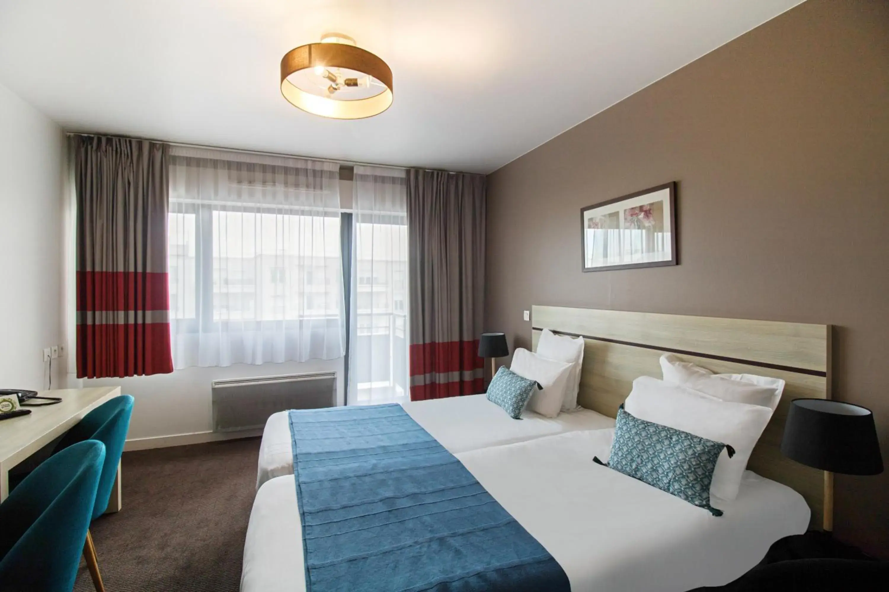 Bed in Appart’City Confort Paris Villejuif Bed in Appart’City Confort Paris Villejuif