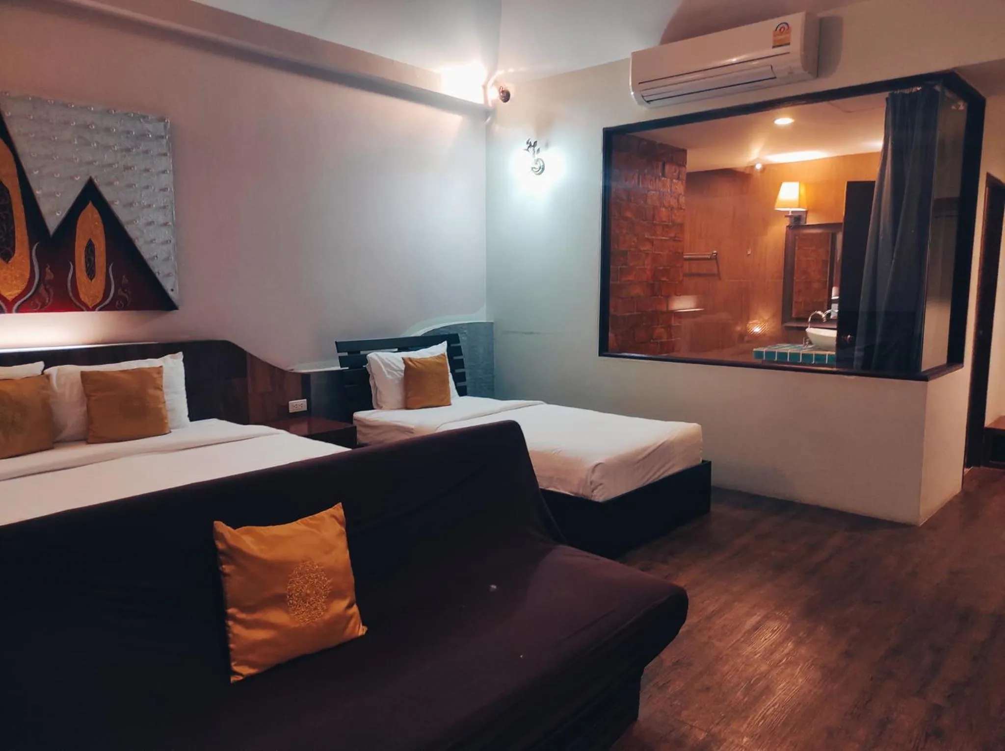 Bedroom, Bed in Foresto Sukhothai Guesthome