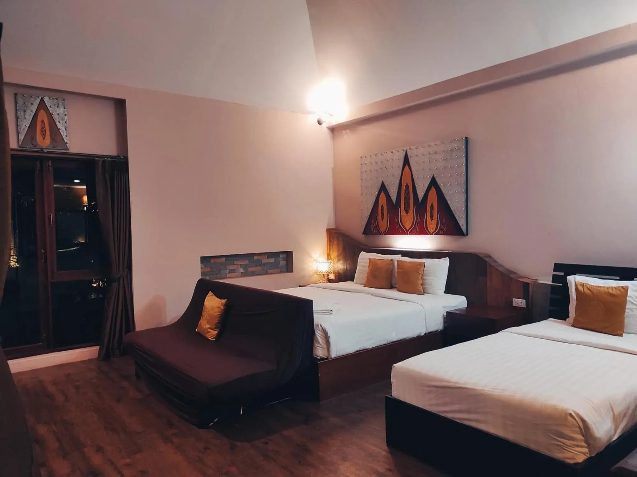 Bedroom, Bed in Foresto Sukhothai Guesthome Bedroom, Bed in Foresto Sukhothai Guesthome