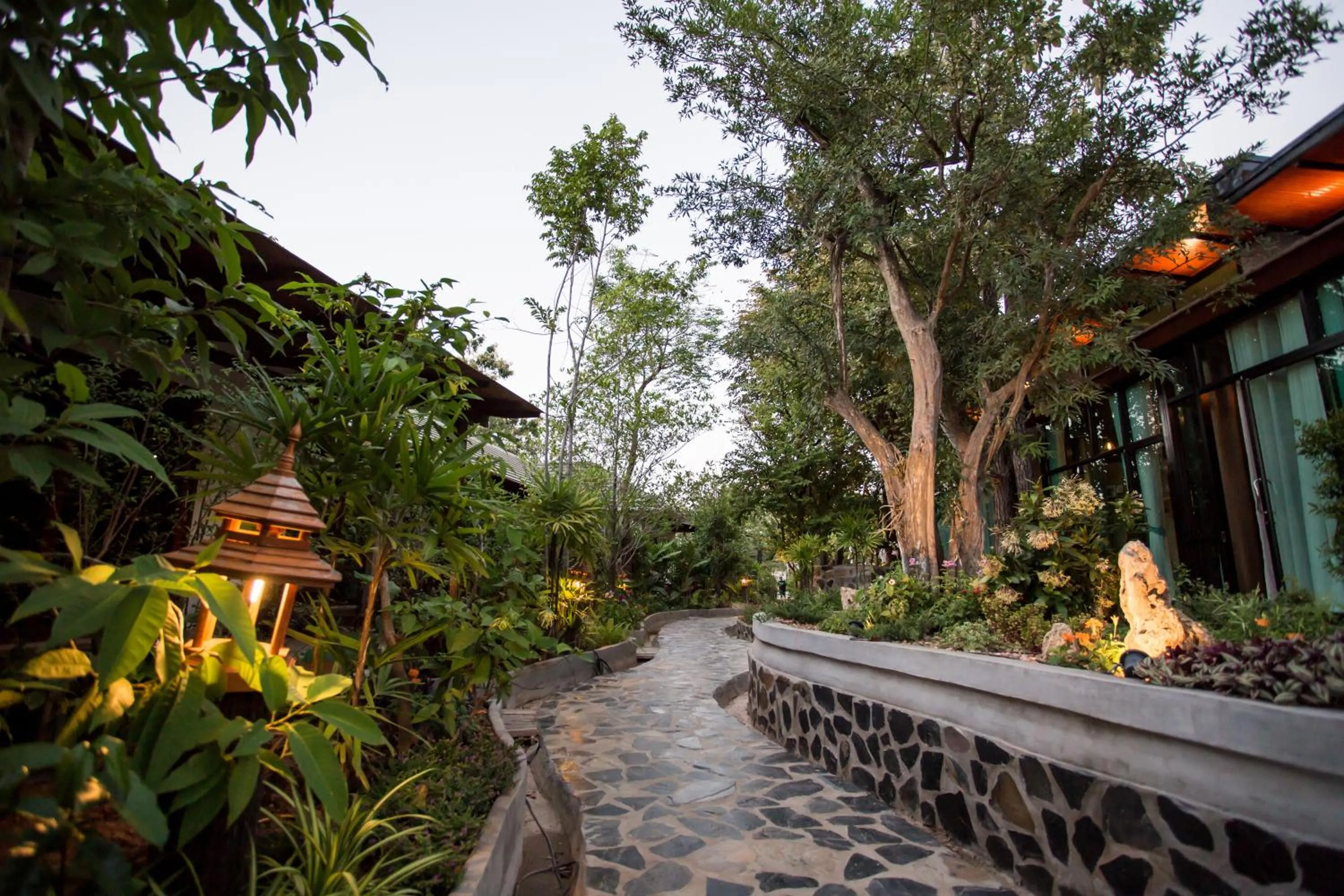 Garden in Foresto Sukhothai Guesthome