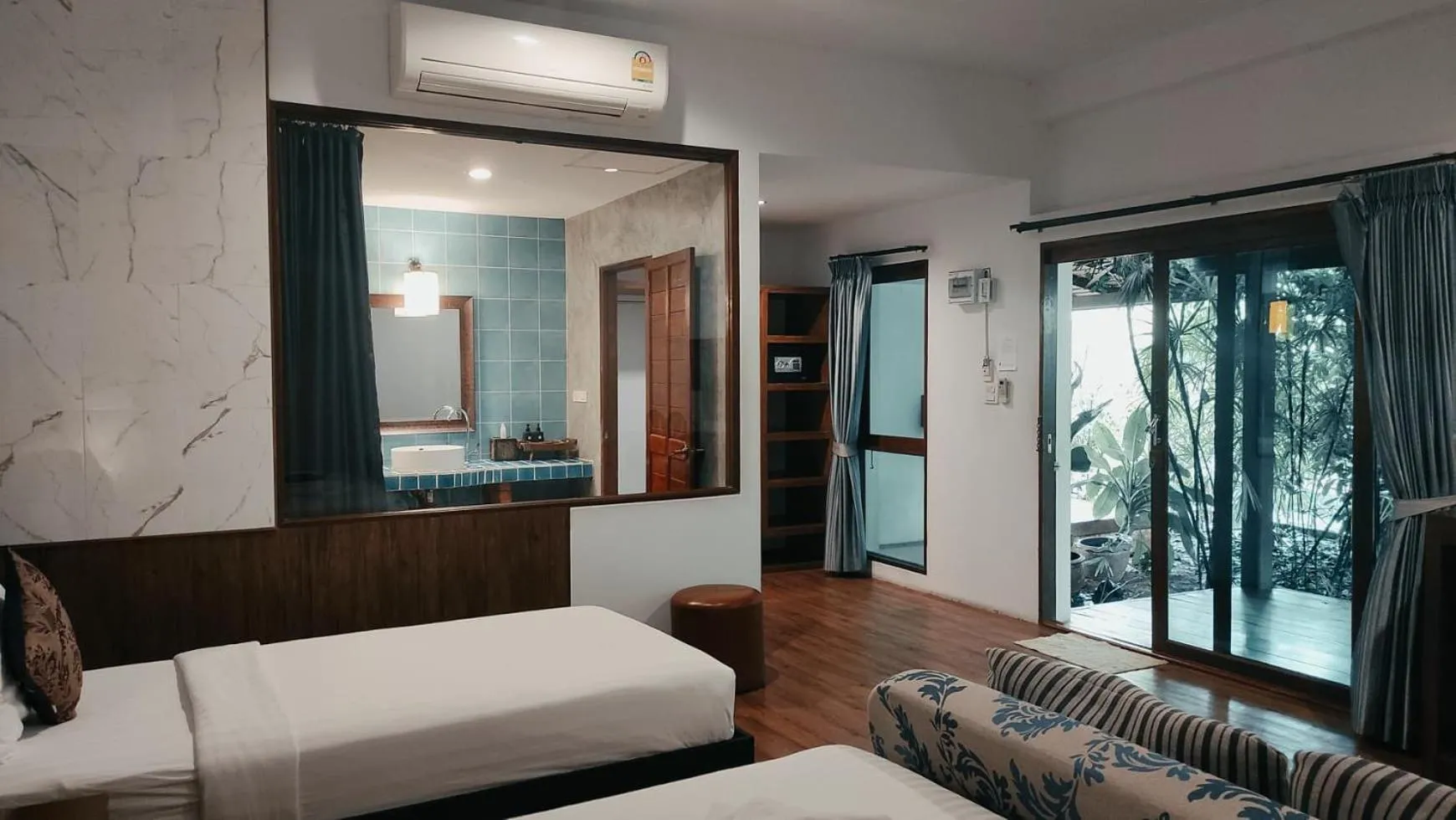 Bed in Foresto Sukhothai Guesthome