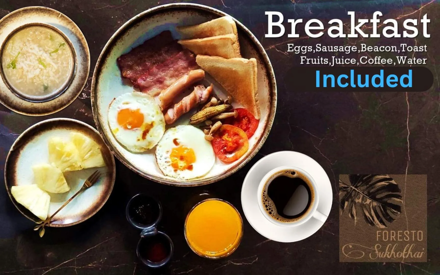 Breakfast in Foresto Sukhothai Guesthome