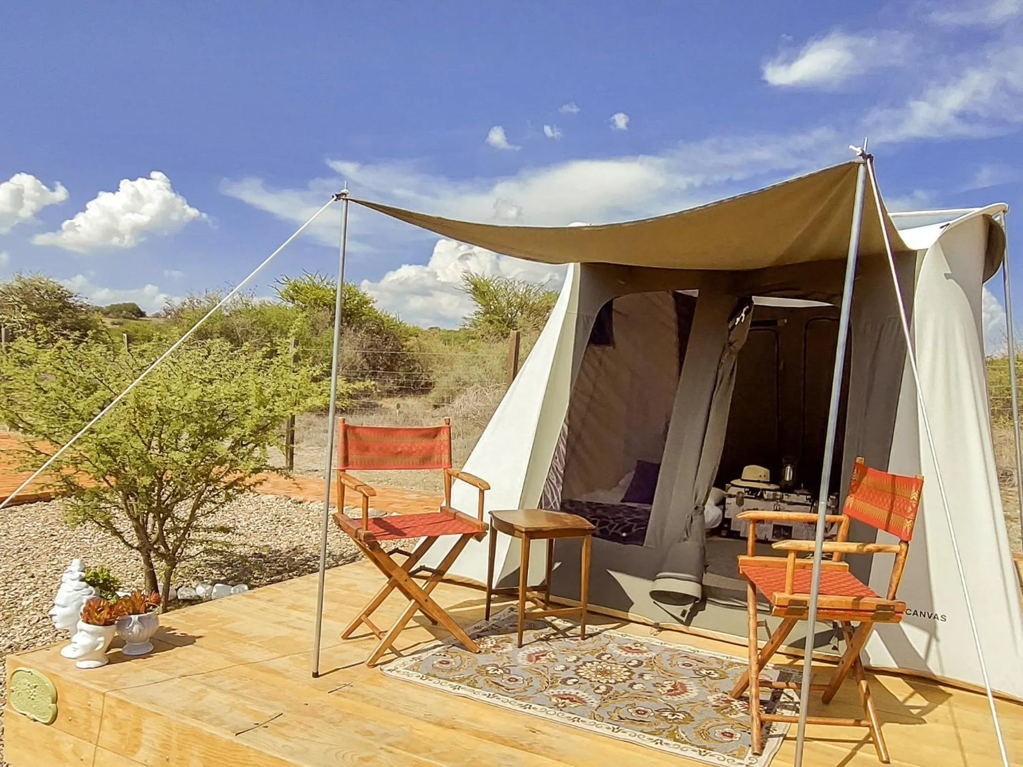 Photo of the whole room in ZenZontle GlampingSMA