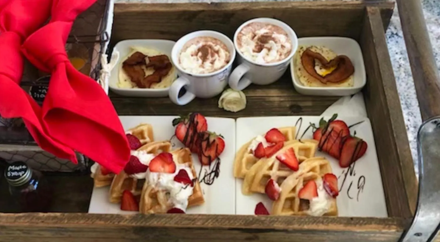 Breakfast in Domaine Chardonnay