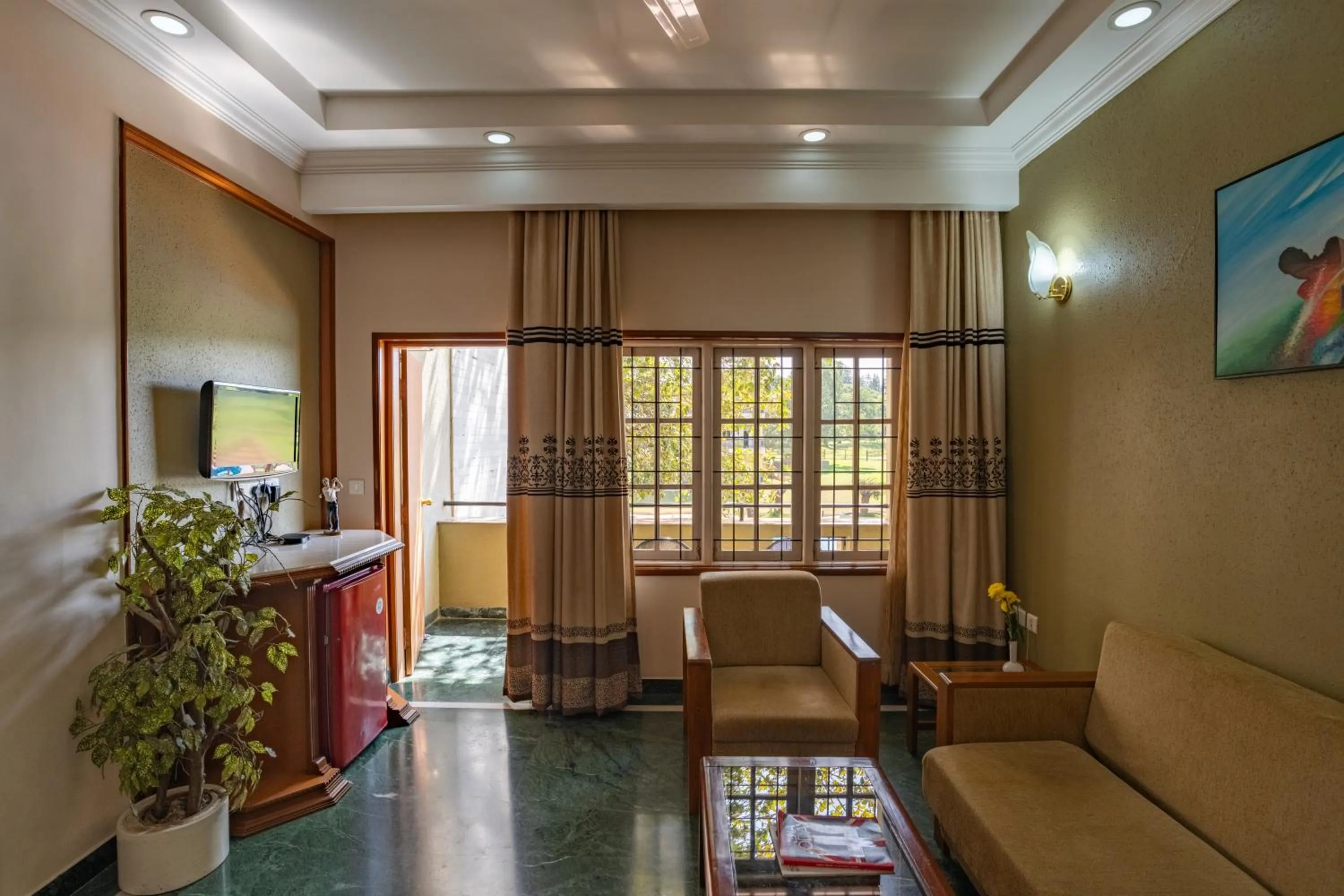 Living room in Eagleton The Golf Resort