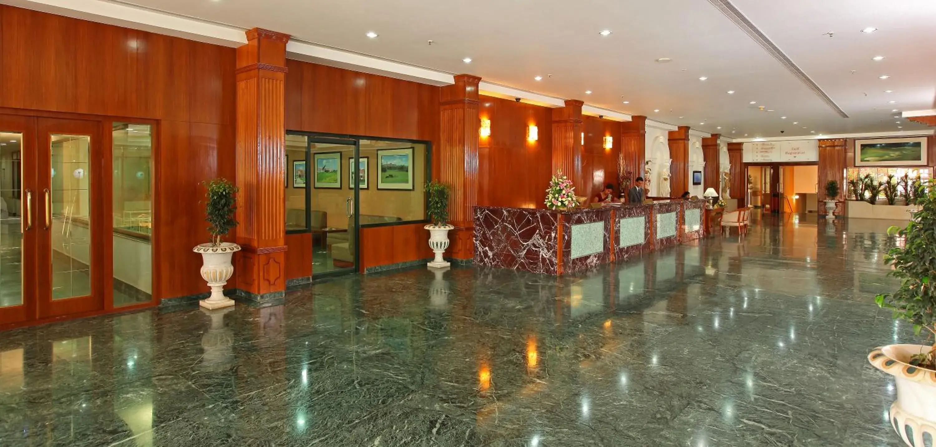 Lobby or reception in Eagleton The Golf Resort Lobby or reception in Eagleton The Golf Resort