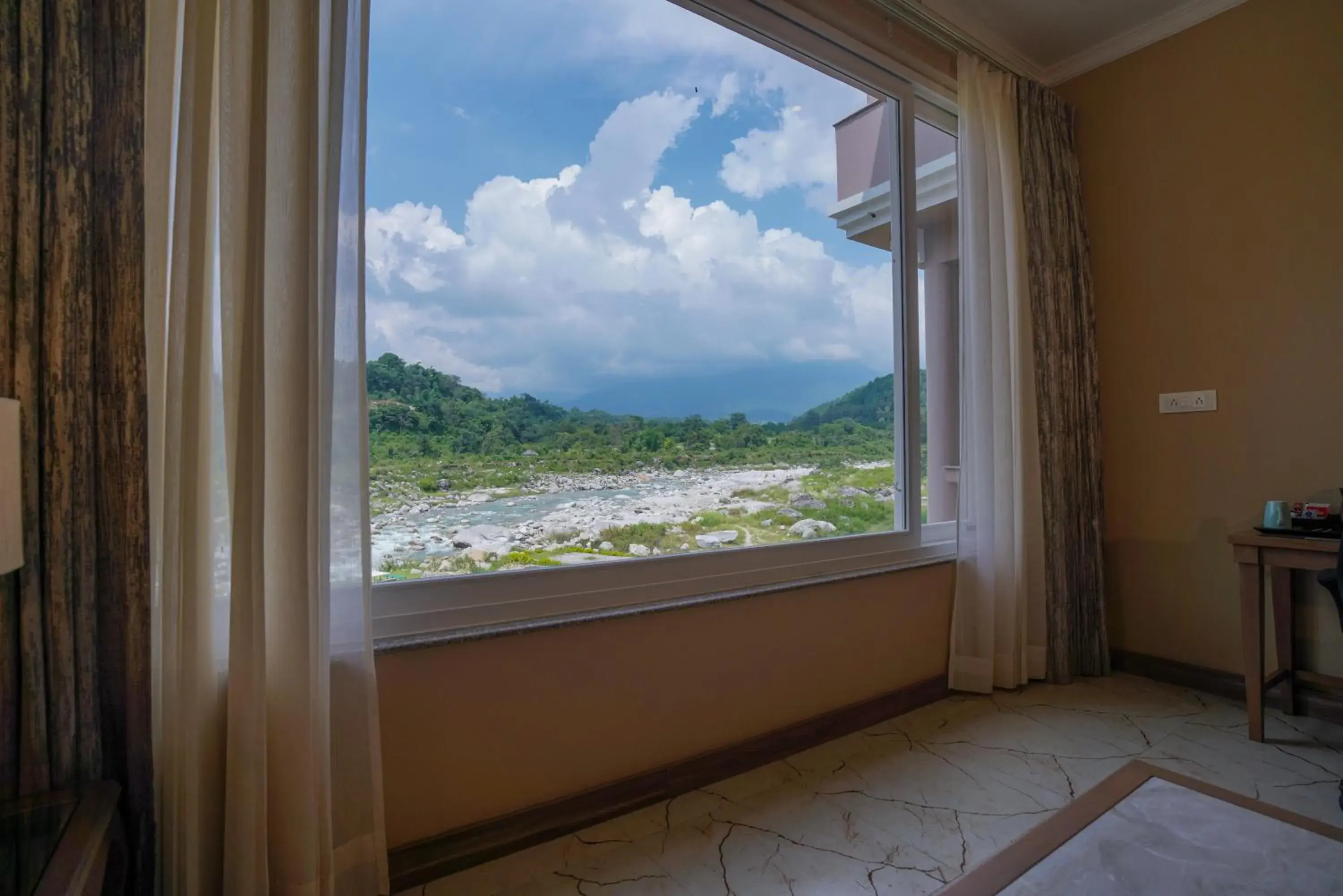 River view in Neugal Riverfront Resort River view in Neugal Riverfront Resort