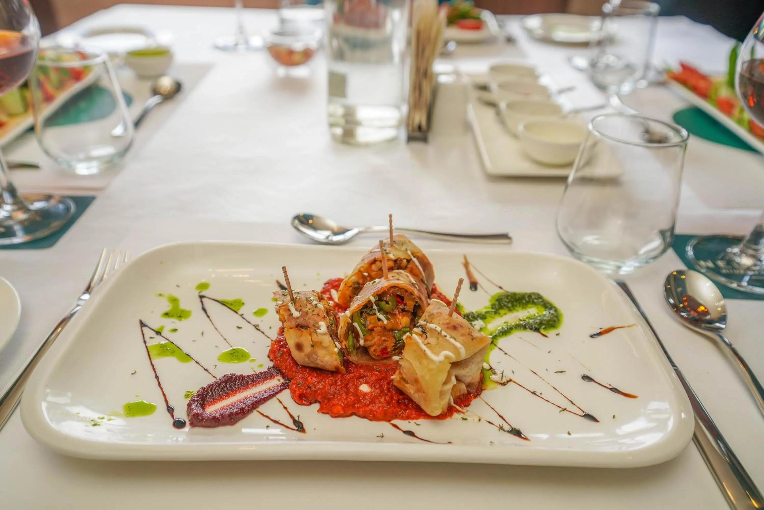 Food in Neugal Riverfront Resort