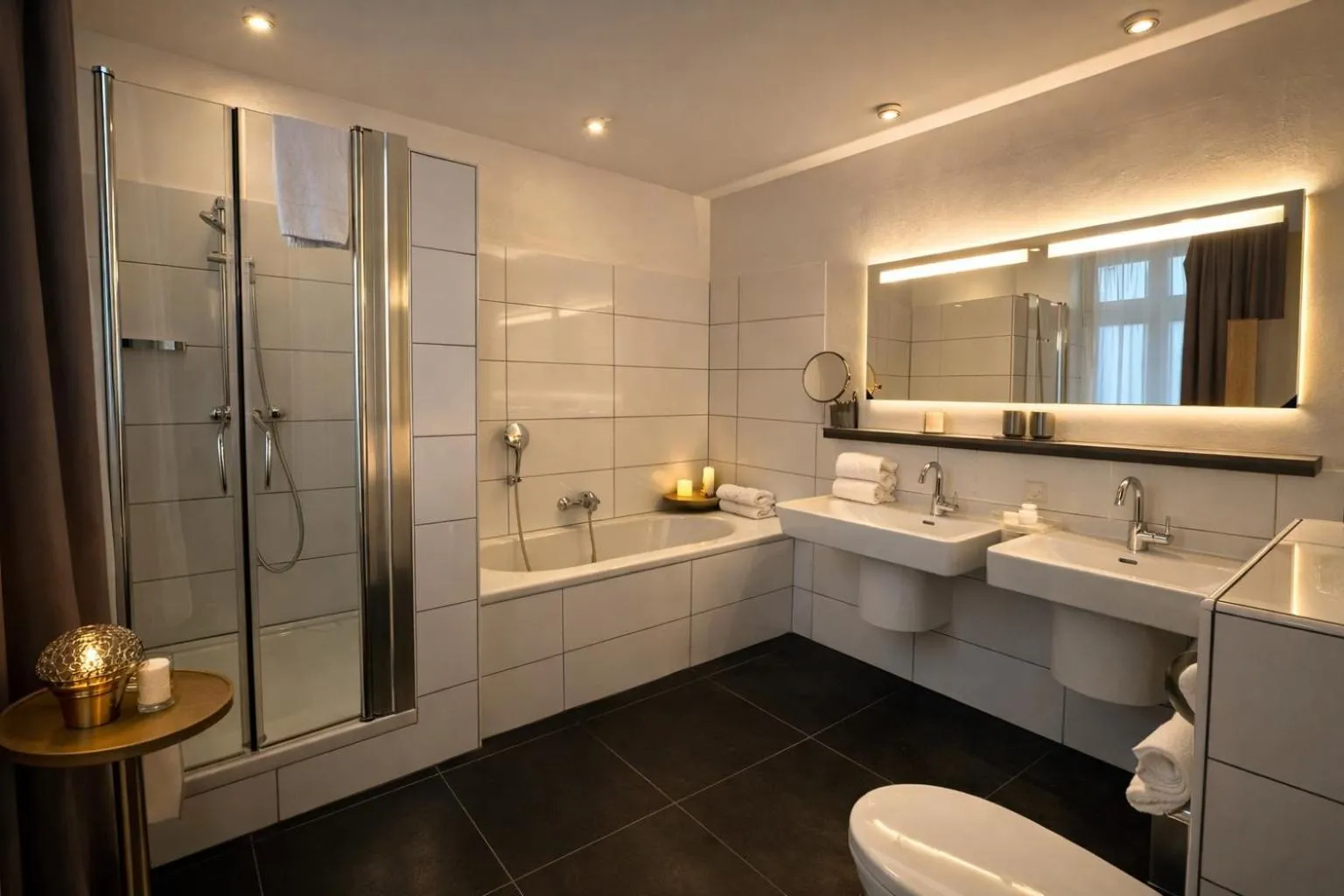 Bathroom in Hotel Bayrischer Hof