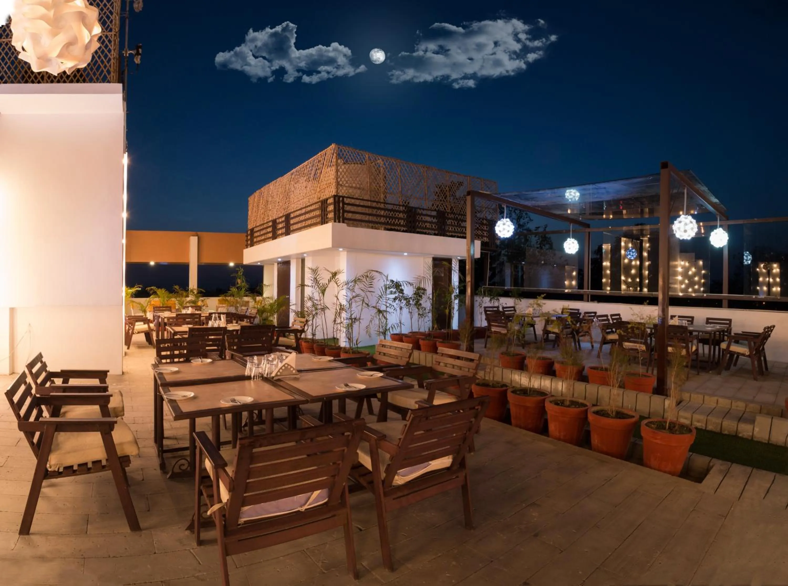 Patio in The Solitaire Express